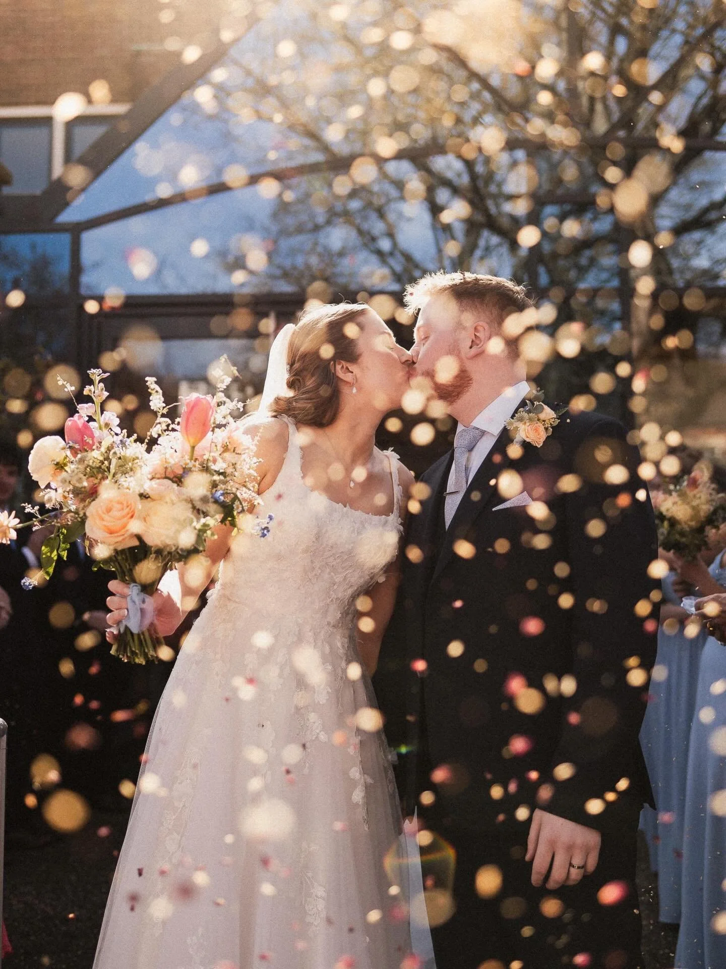 Ella &amp; Billy 
.
These two got married on Saturday; and set the perfect example of how to enjoy their wedding day! Minimal formalities, and a lot of fun at the amazing @lodgefarmweddings