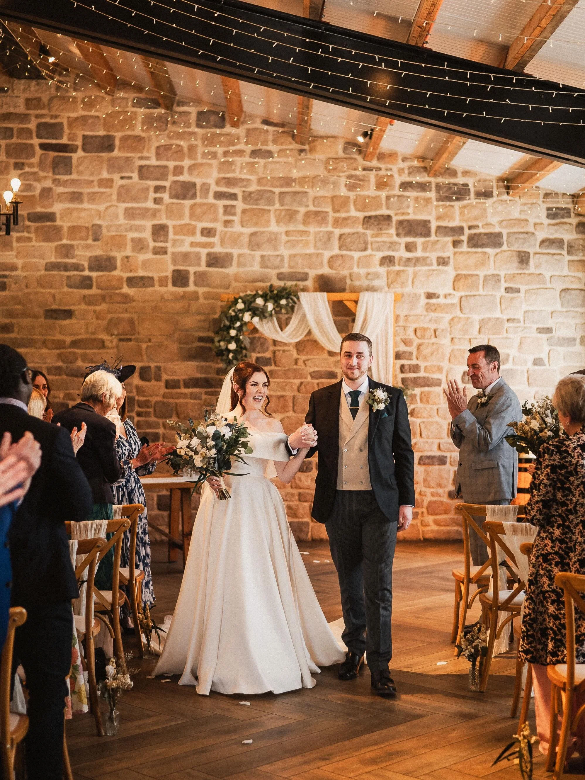 Tash &amp; Will
.
Golden hour, great fun and genuine emotion!
On Saturday I was back at Stretton Manor Barn (again!) for another amazing day (again!). Special thanks to Tash&rsquo;s dad for wearing his heart on his sleeve and giving some of my favour