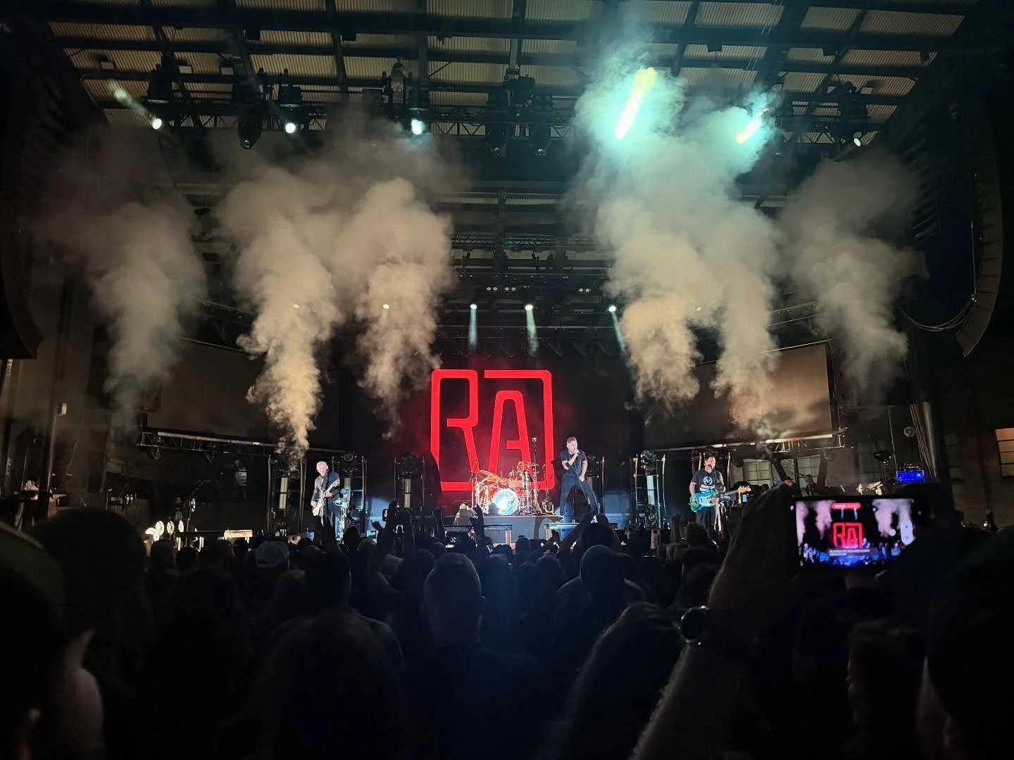 Waited 20 years to see them live!! Rise against put on a great show ❤️ even my bestie flew down to watch them with me 😆 @stacemy89 #riseagainst