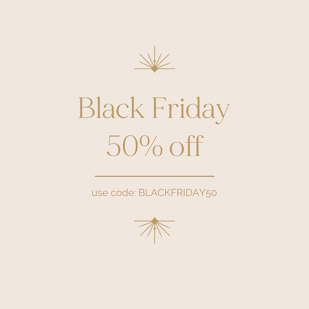 So excited to share we officially have 50% off all orders for today! Get your orders in, don&rsquo;t miss out 🤍

#blackfriday #blackfridaysale #salesalesale #sale #discount #jewellery #finejewellery #fashion #necklace #necklaces #earrings #earringso