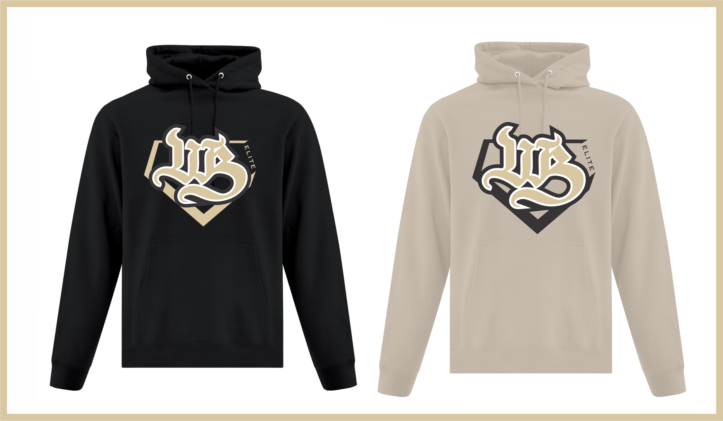 ATC 2500 Series Hoodies (Black or Sand)