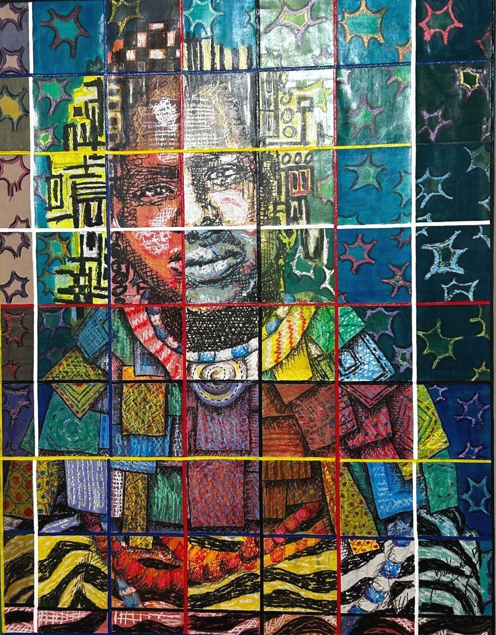 Series: Part Of You 6  | Mixed Media On Canvas | 130cm X 100cm