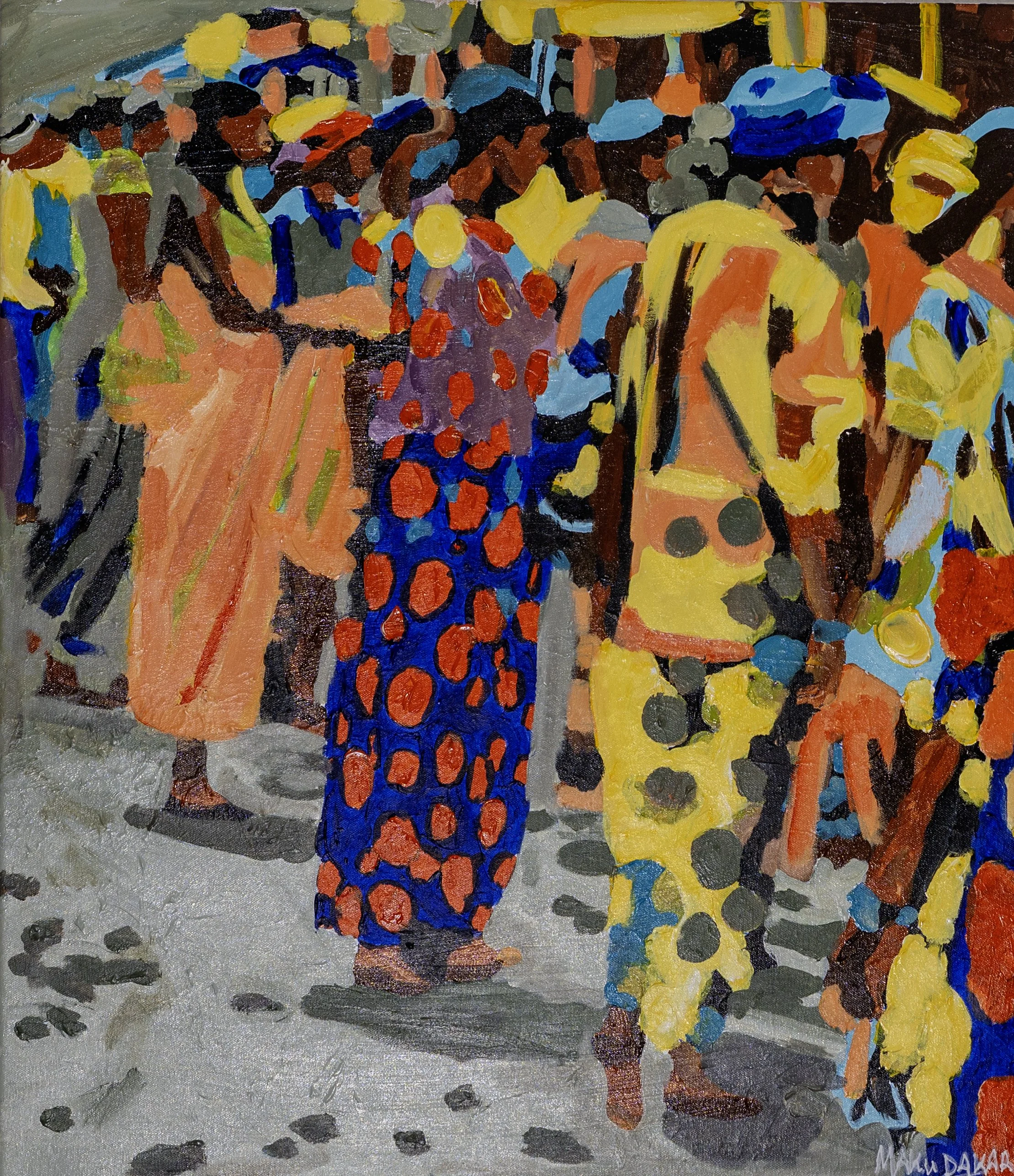Pay Day, Shopping Day | 25 x 29in | Acrylic on canvas | 2026 