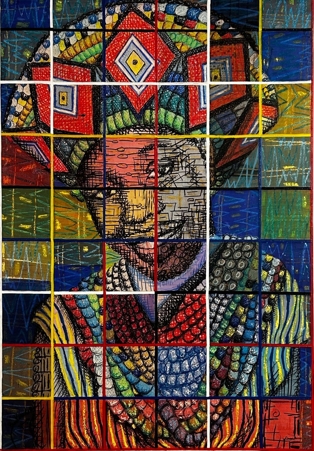 Series: Part Of You 9 | Mixed Media On Canvas | 120cm X 90cm  