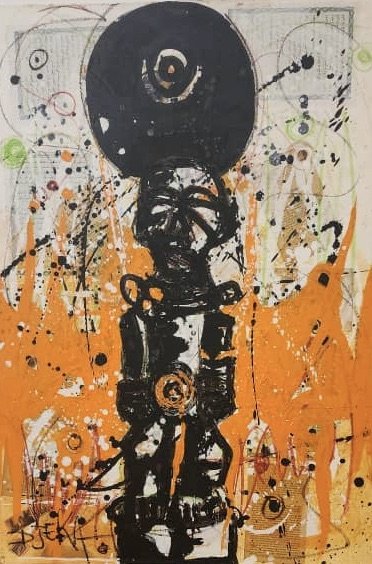 Sran Mouhan | Acrylic on canvas | 39x27" | 2023