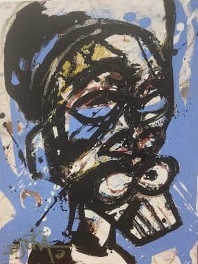 Koua | Acrylic on canvas | 19c15" | 2023
