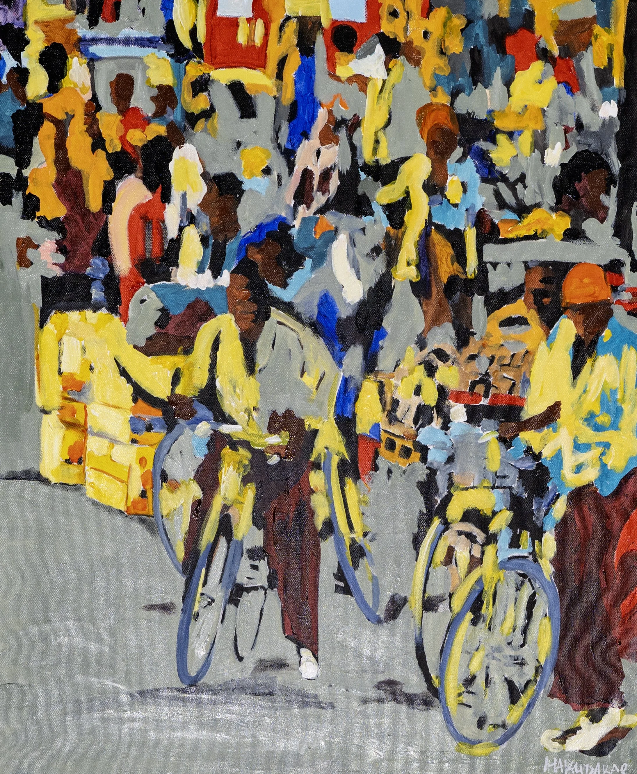 Salle de Vente | 23 x 29in | Acrylic on canvas | 2026