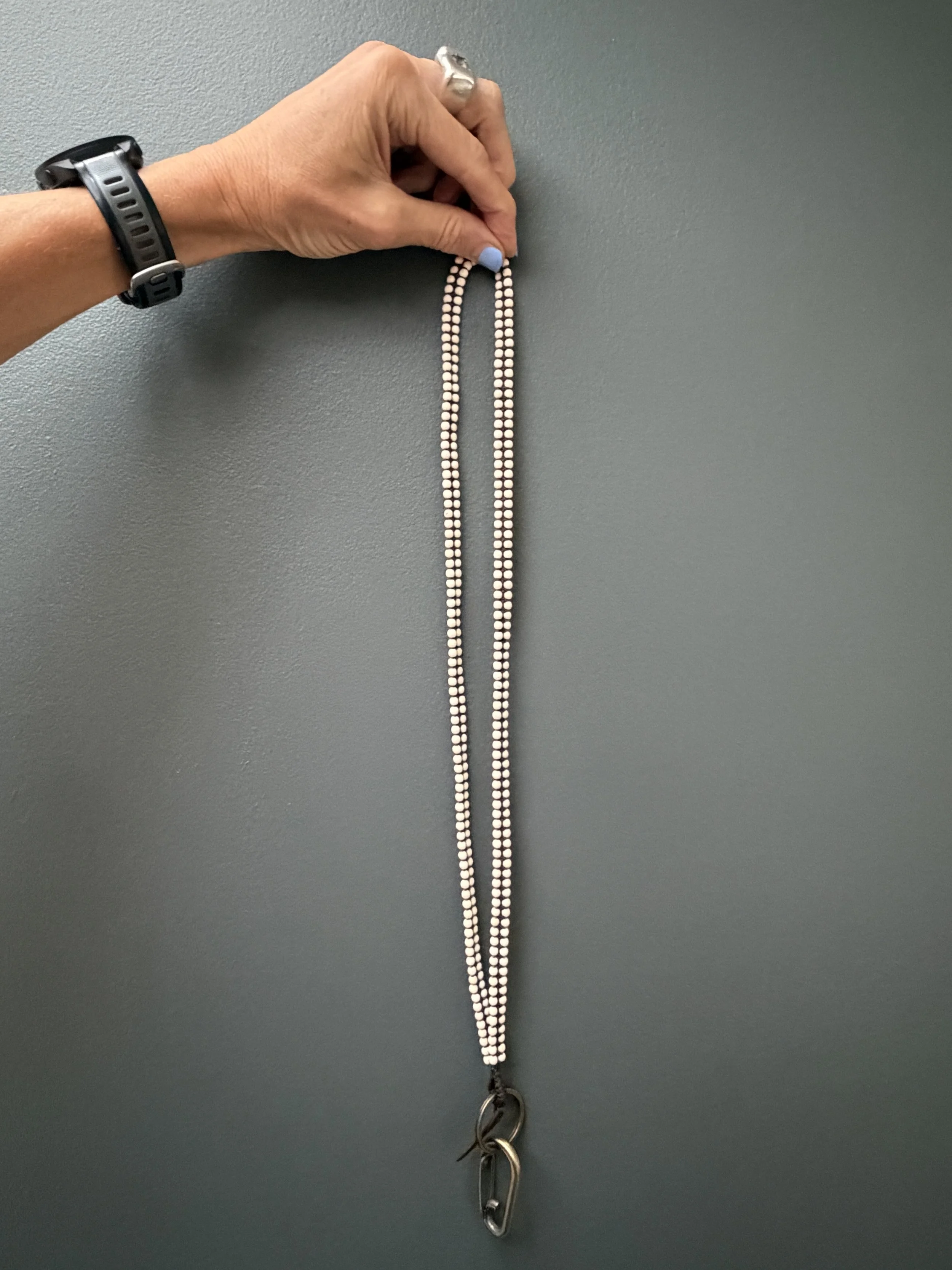 Beaded Key Chain Necklace