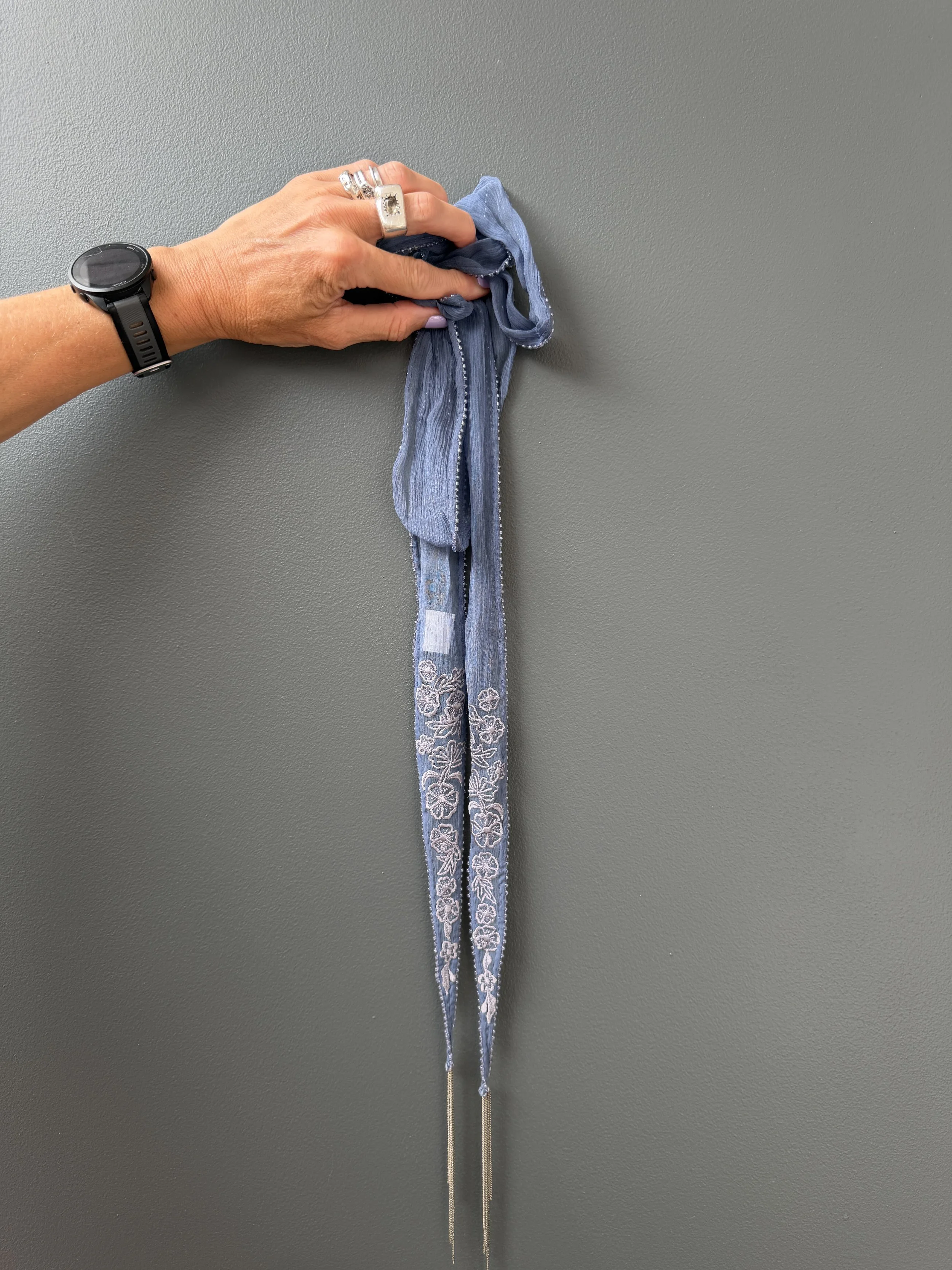 Chan Luu Skinny Scarf Necklace