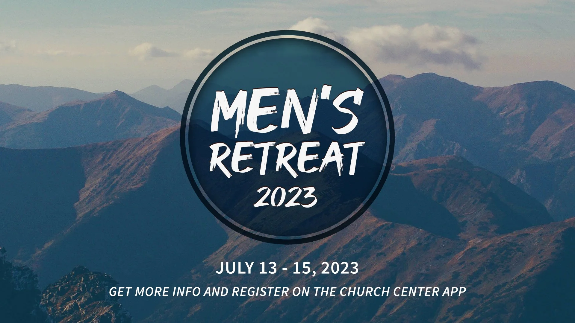 Men's Retreat — Generation Church in Clayton