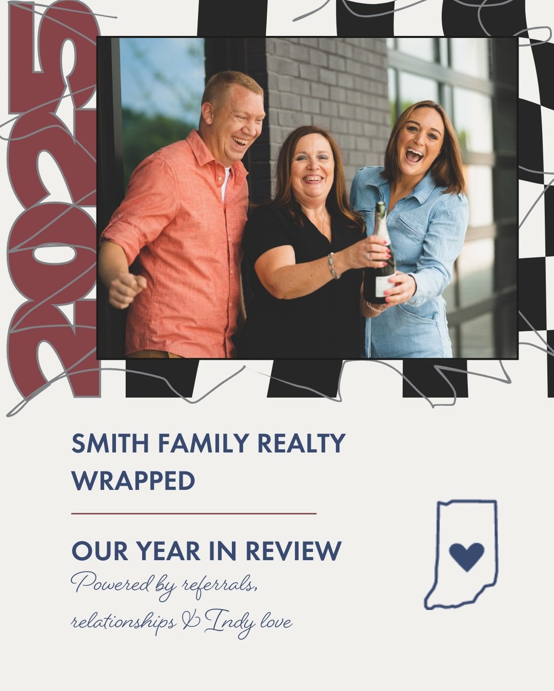 2025, wrapped. 🏡
This year was powered by trust, referrals, local love, and relationships that go far beyond the closing table.
From first-time buyers to double moves, coffee chats to closing days&hellip; thank you for letting Smith Family Realty be