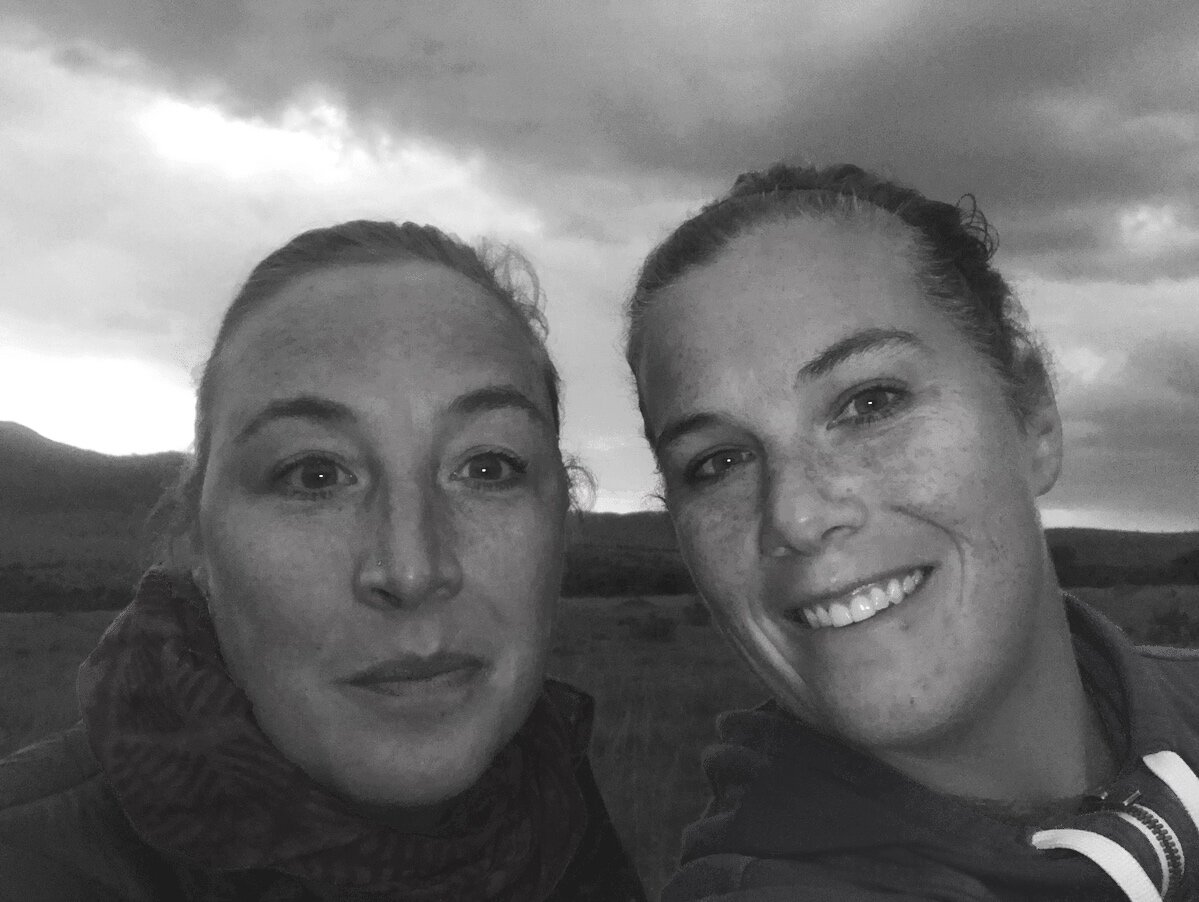 Admiring Amy (Powell) Knobbs and Stacey (Powell) de Wet