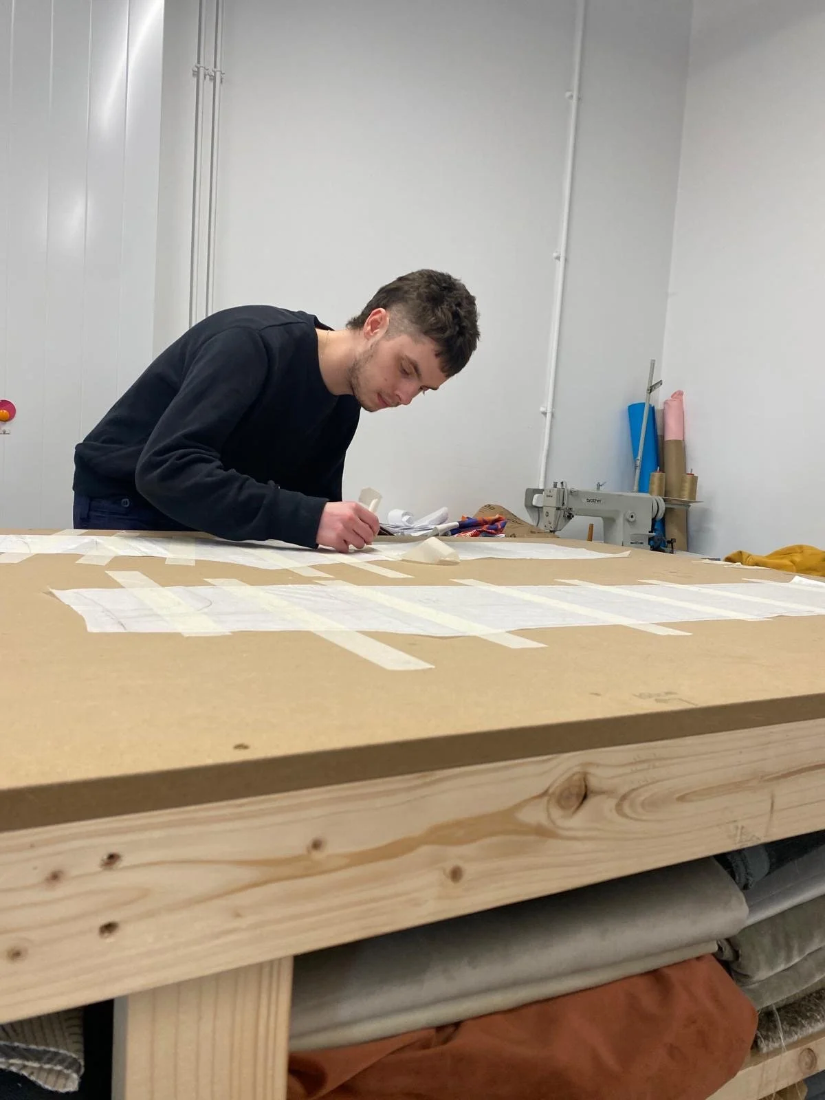 Charlie Catlow in the studio 2.JPG