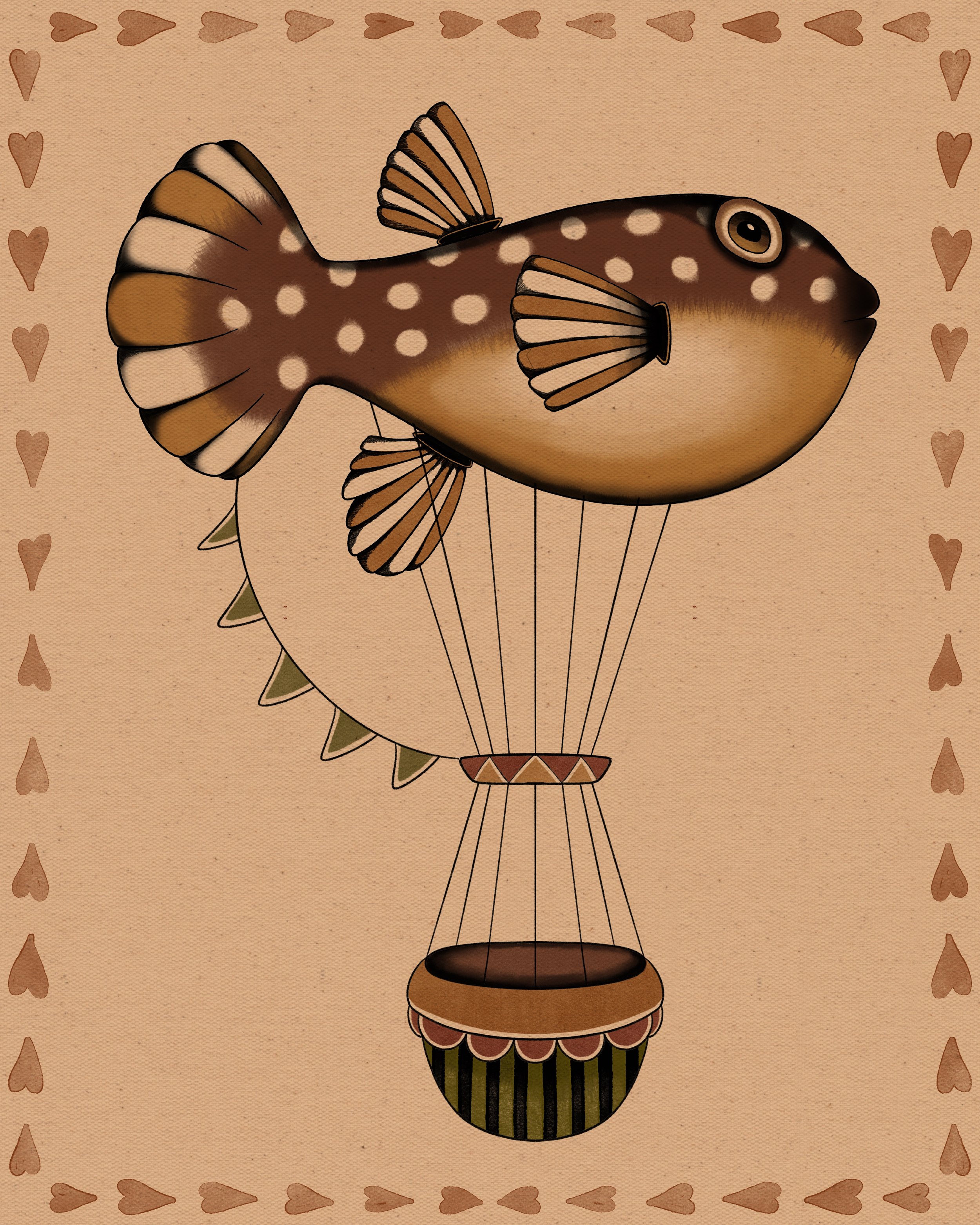 The Traveling Pufferfish
