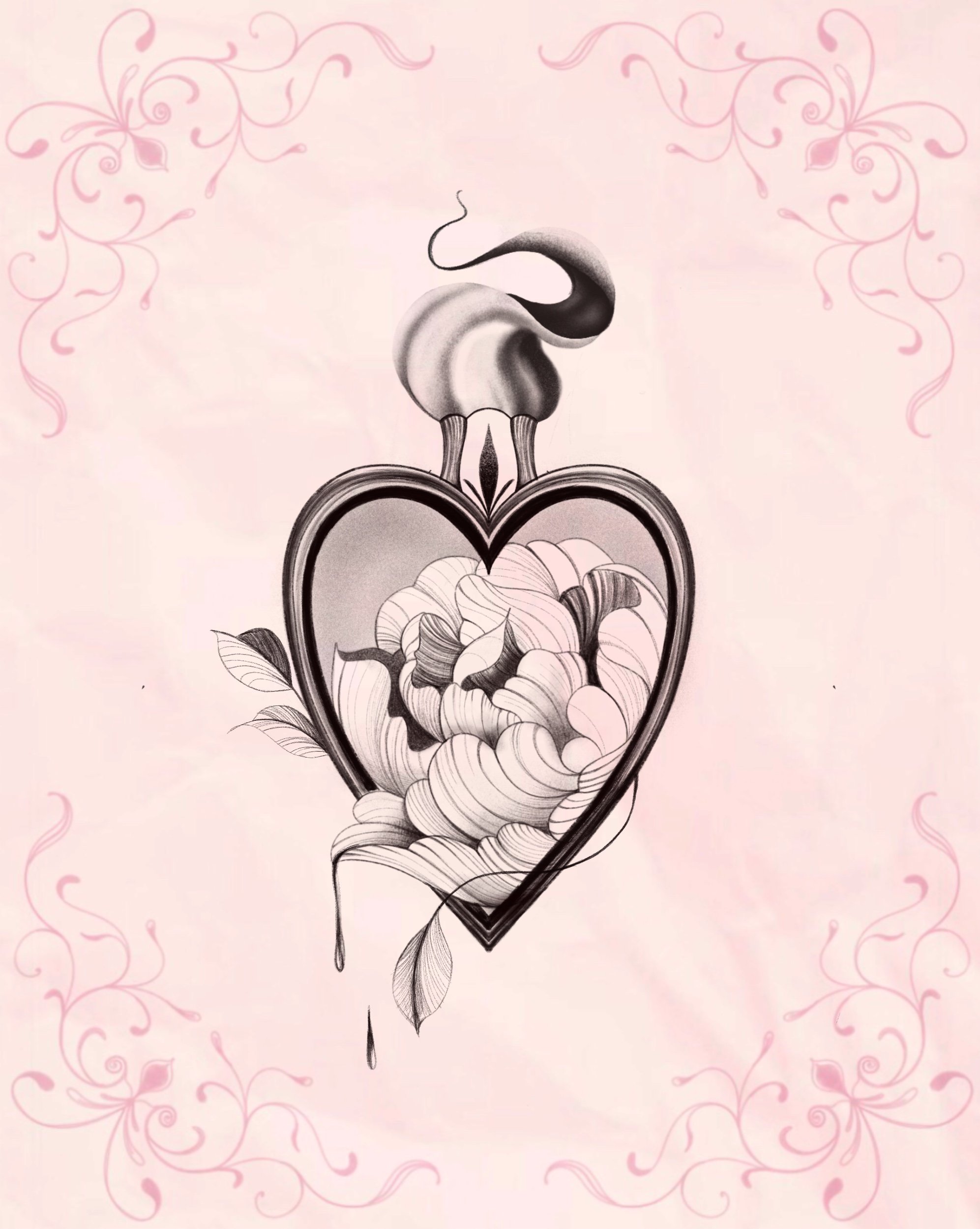 Crying Heart of Petals