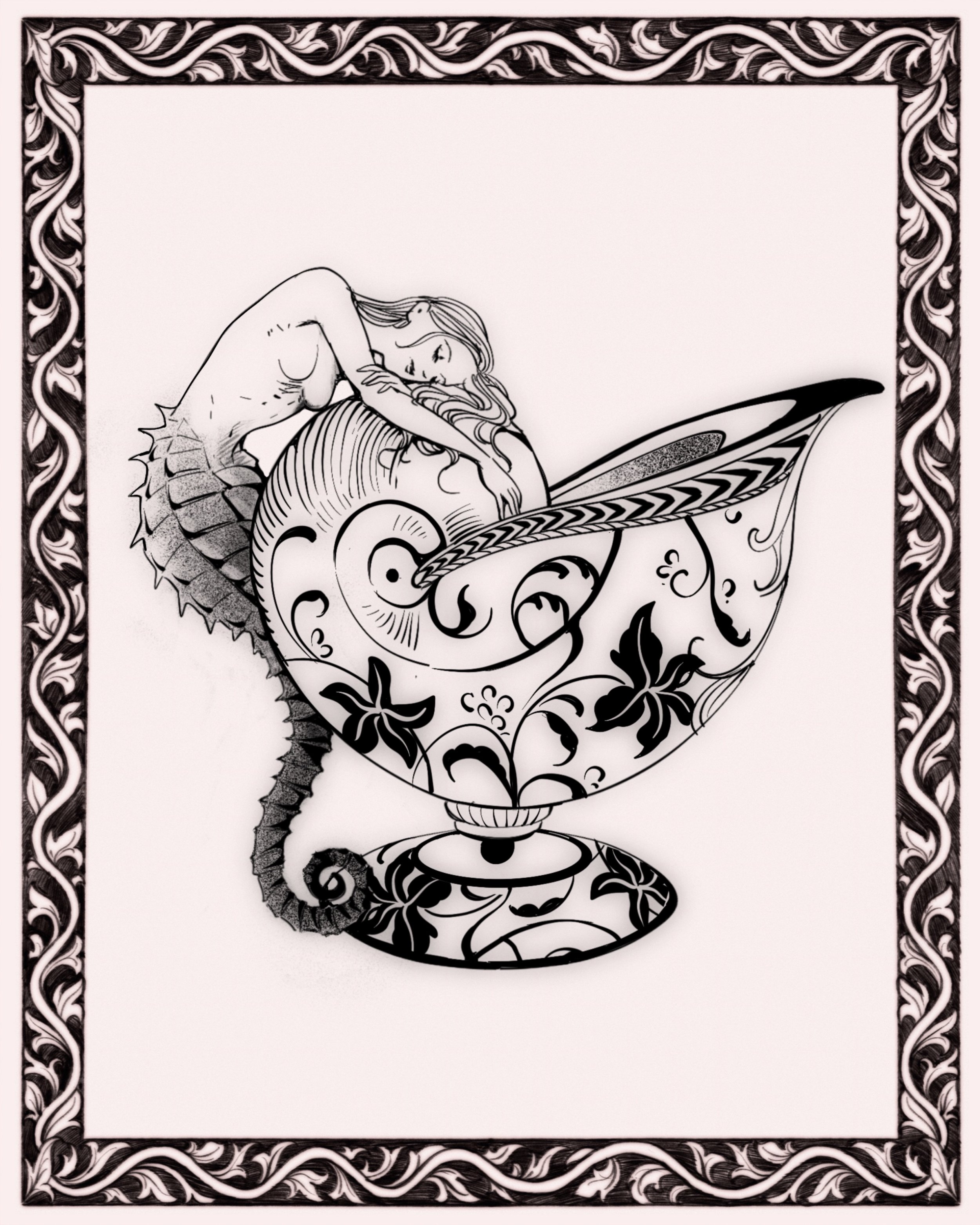 Little Seahorse Girl