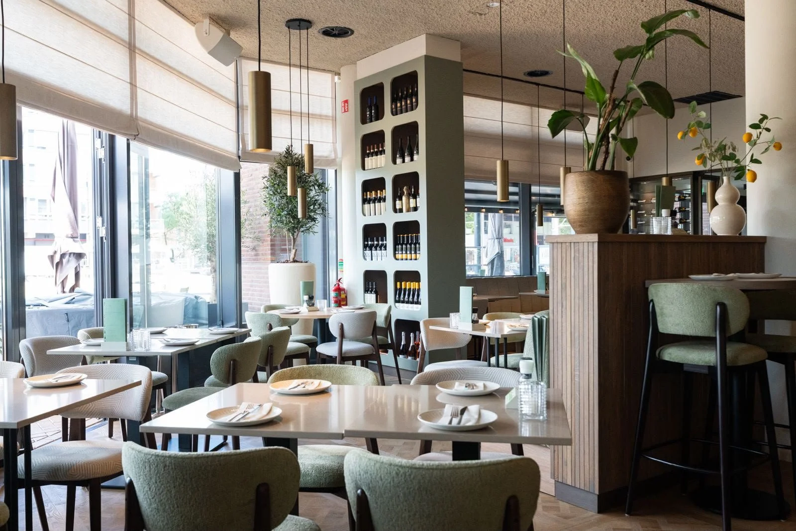 Restaurant interieur ontwerp
