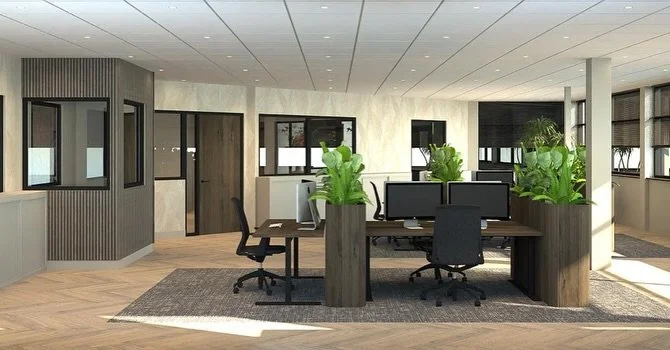 Voor @vannieropgroep mochten wij het nieuwe kantoor ontwerpen, met een interieur waarin openheid, natuurlijke materialen en groen samenkomen. Van de gezamenlijke werkplekken tot de afgesloten kantoren: iedere ruimte is ontworpen met aandacht voor fun
