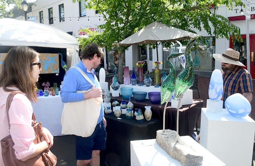 50th Westport Fine Arts Festival Draws Thousands Downtown — The Westport Local Press