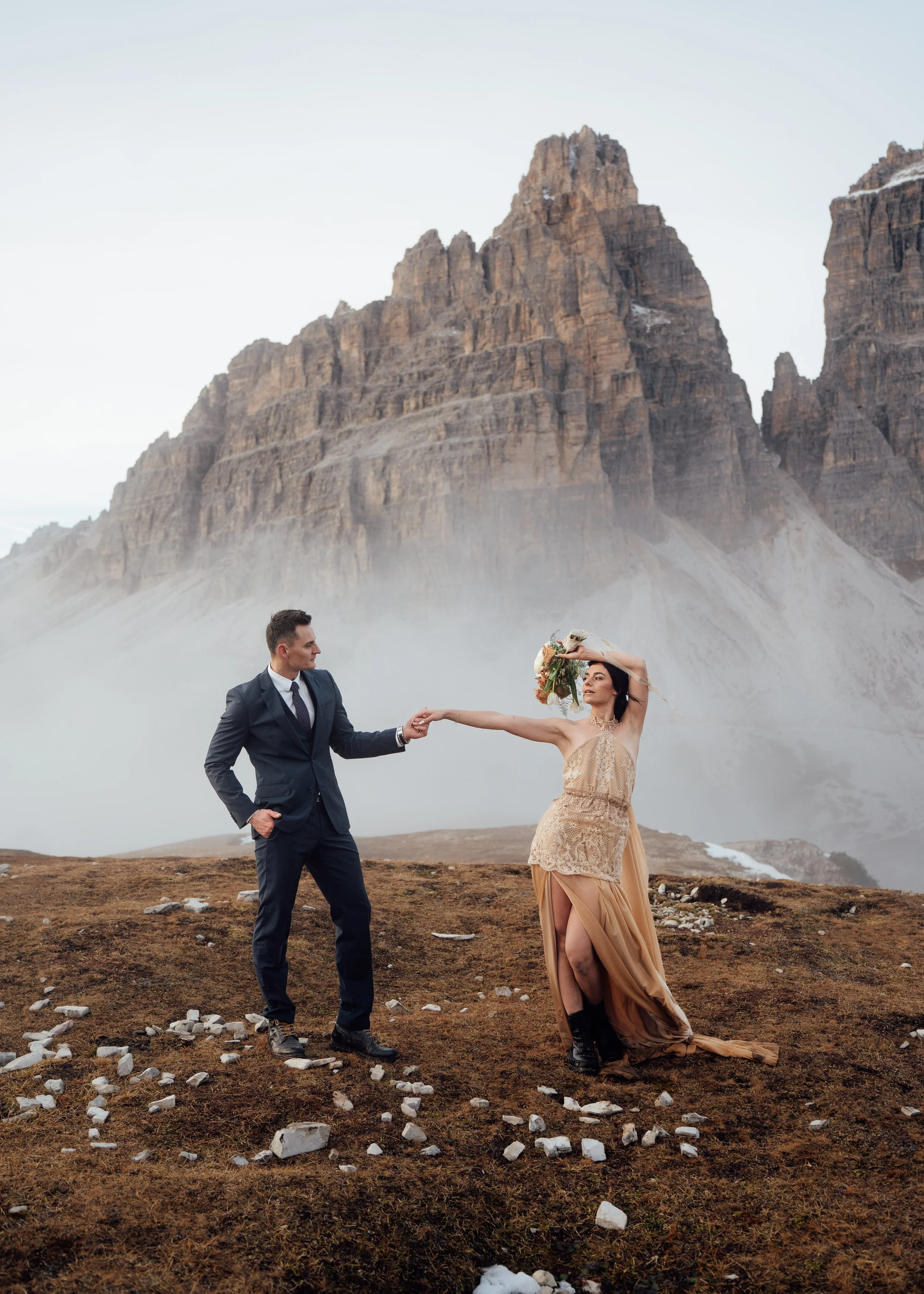 Elopement in Tre Cime di Lavaredo, Dolomites