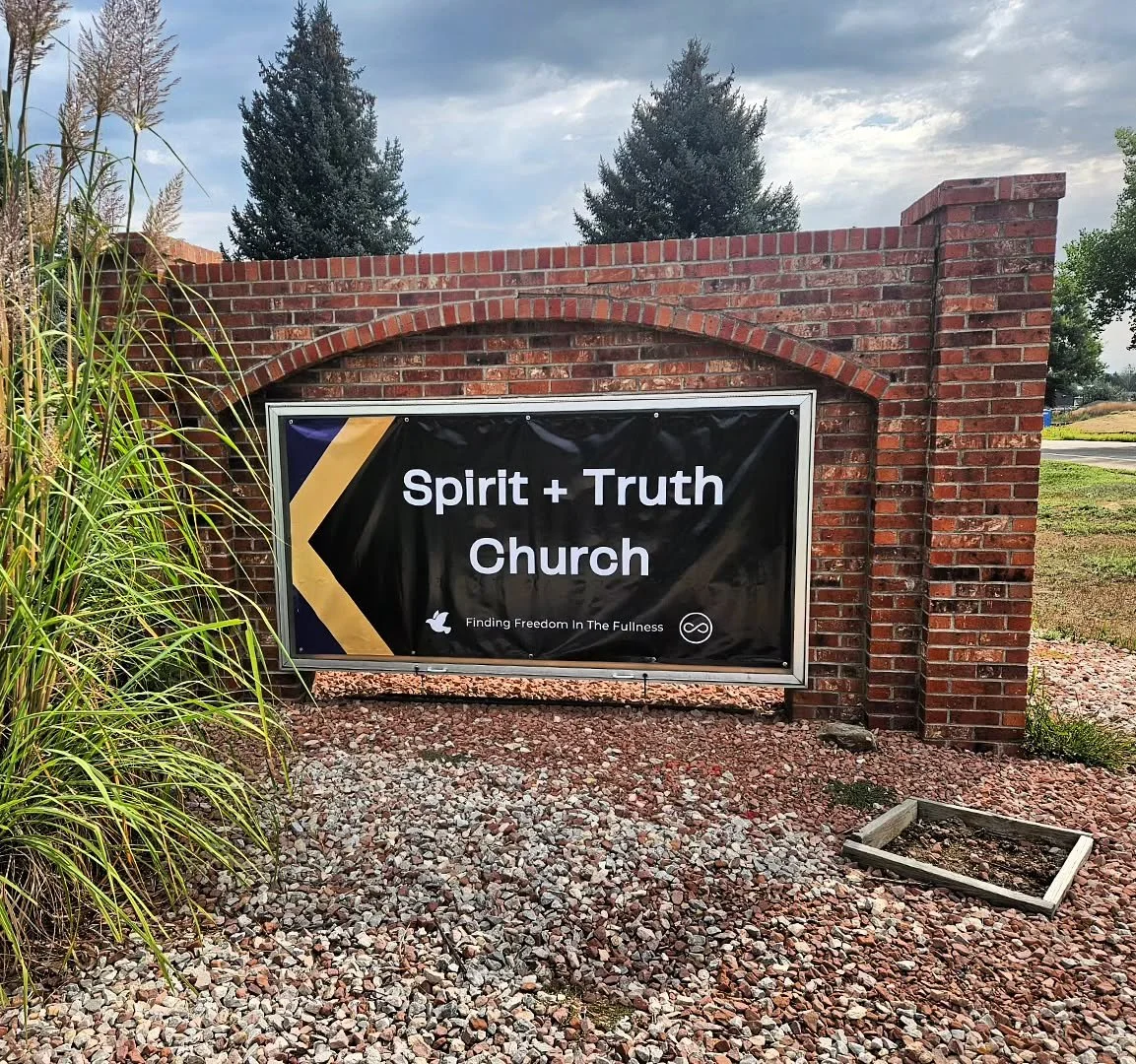 Who saw our NEW SIGN this morning?! 🙌
It only took a few detours and construction to find us, but now you can see where to turn in!

God is so good, and we&rsquo;re thankful for a visible reminder that Spirit + Truth is right here, ready to welcome 