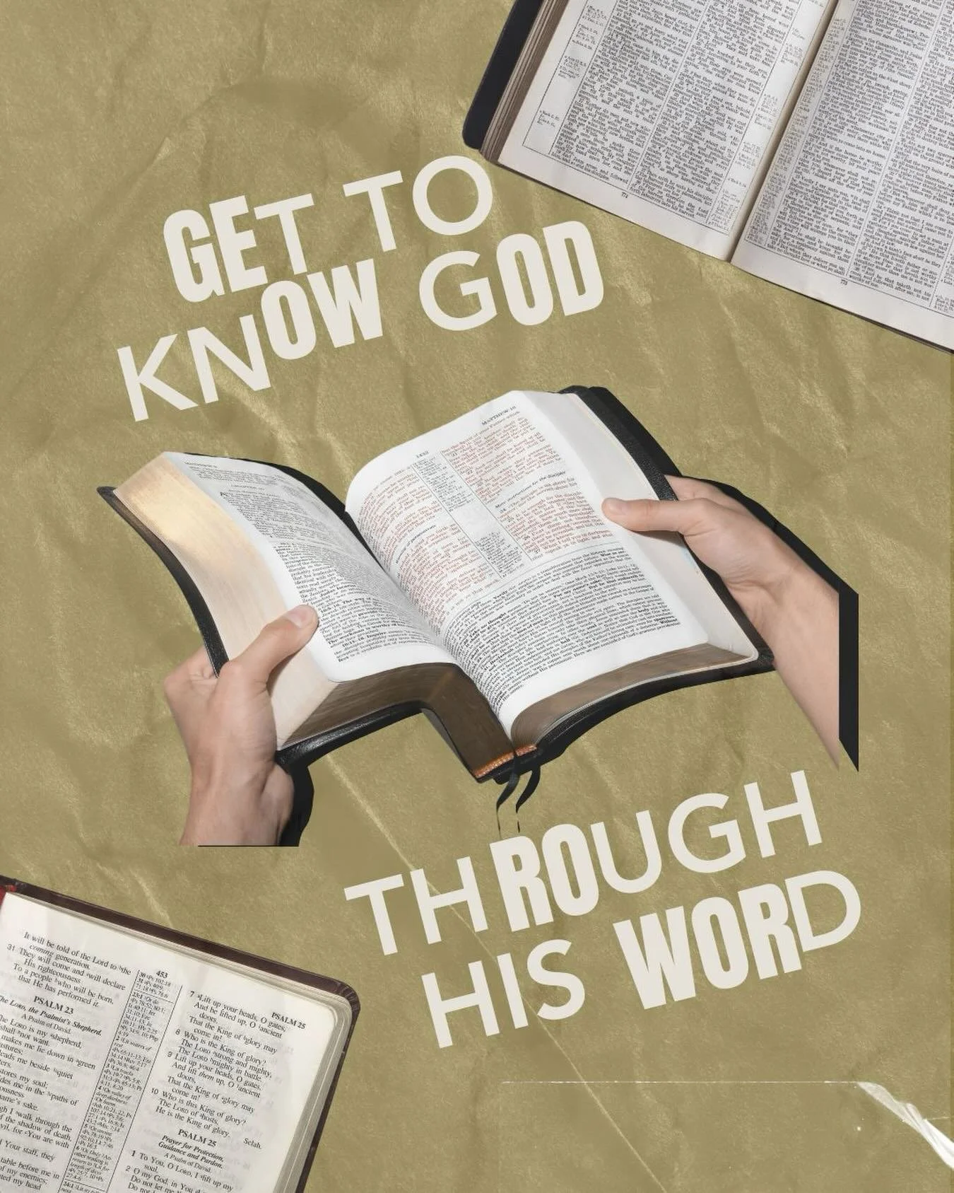Jeremiah 15:16
&ldquo;Your words were found, and I ate them, and Your words became to me a joy and the delight of my heart, for I am called by Your name, O Lord, God of hosts.&rdquo;

🔥 
His Word isn&rsquo;t information. It&rsquo;s nourishment.

Whe