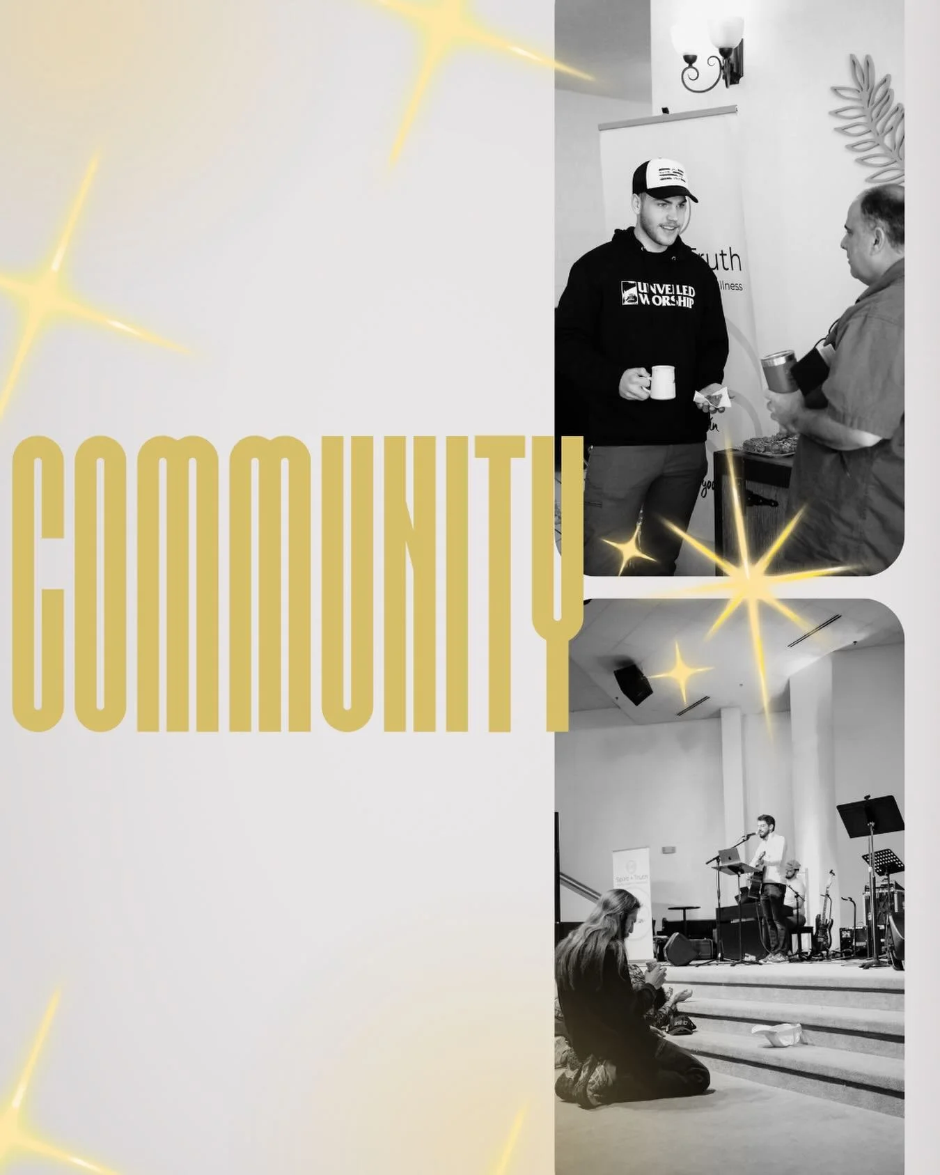 Hebrews 10:24&ndash;25
&ldquo;And let us consider how we may spur one another on toward love and good deeds, not giving up meeting together&hellip; but encouraging one another.&rdquo;
THIS SUNDAY!!! We are excited to come together in UNITY seeking th