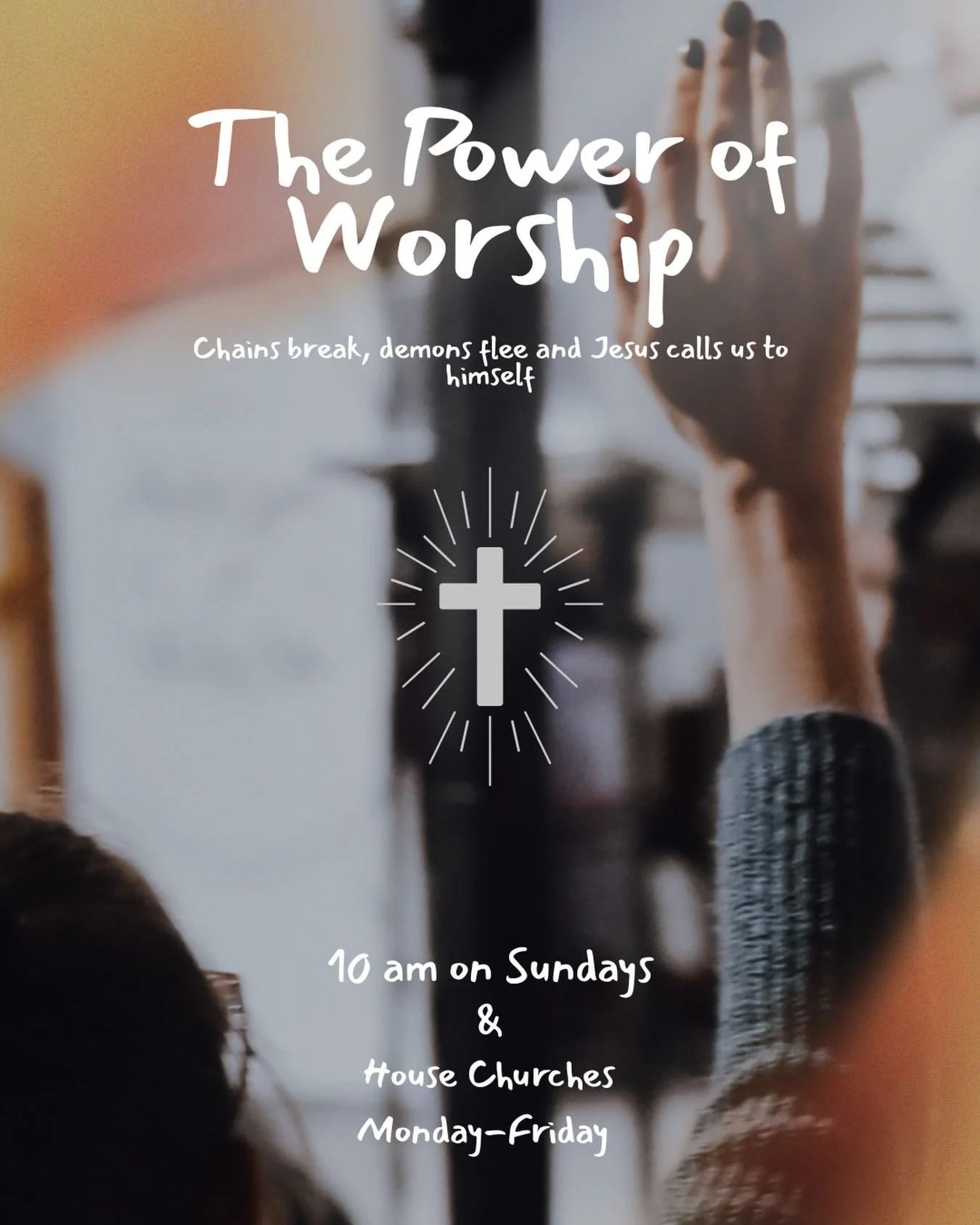 Church isn&rsquo;t a one day experience it&rsquo;s a family.
We worship together on Sundays and gather in House Churches Monday&ndash;Friday because discipleship, healing, and transformation happen in real relationships.
Join us and see the differenc