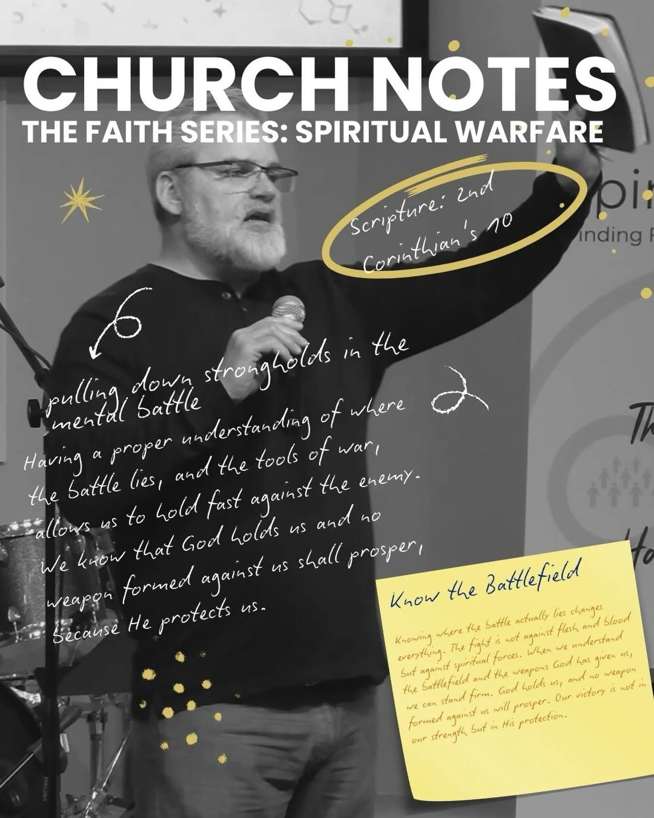 As we prepare our hearts for this coming Sunday, we look back on last week&rsquo;s powerful message from Elder Robert Blake as he walked us through the reality of spiritual warfare and the call for believers to stand firm in the strength and protecti