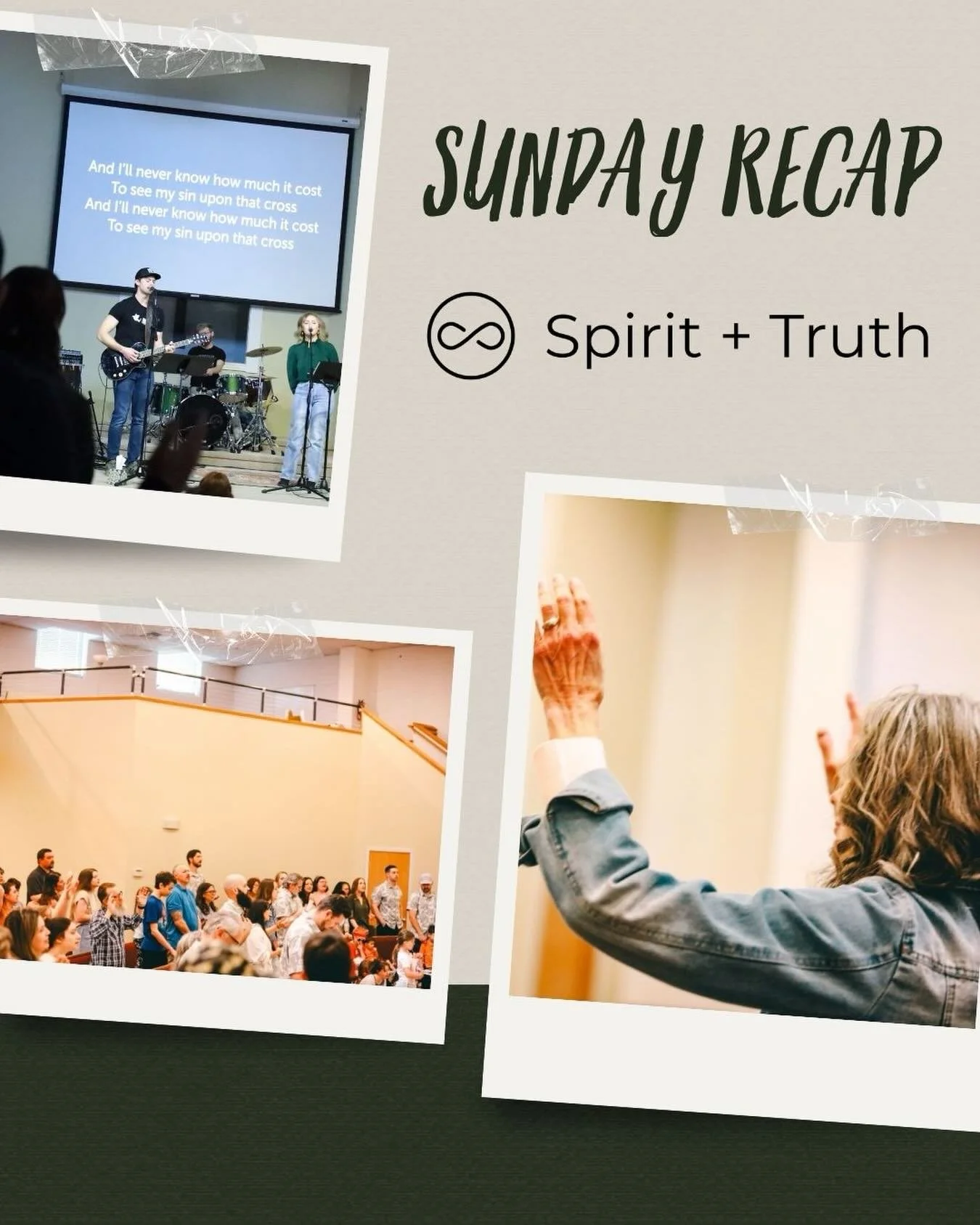 Sundays like this remind me why we keep showing up.

Not because everything is perfect, but because God meets people right in the middle of real life. Worship felt honest. Conversations felt meaningful. You could feel people leaning in and pursuing J