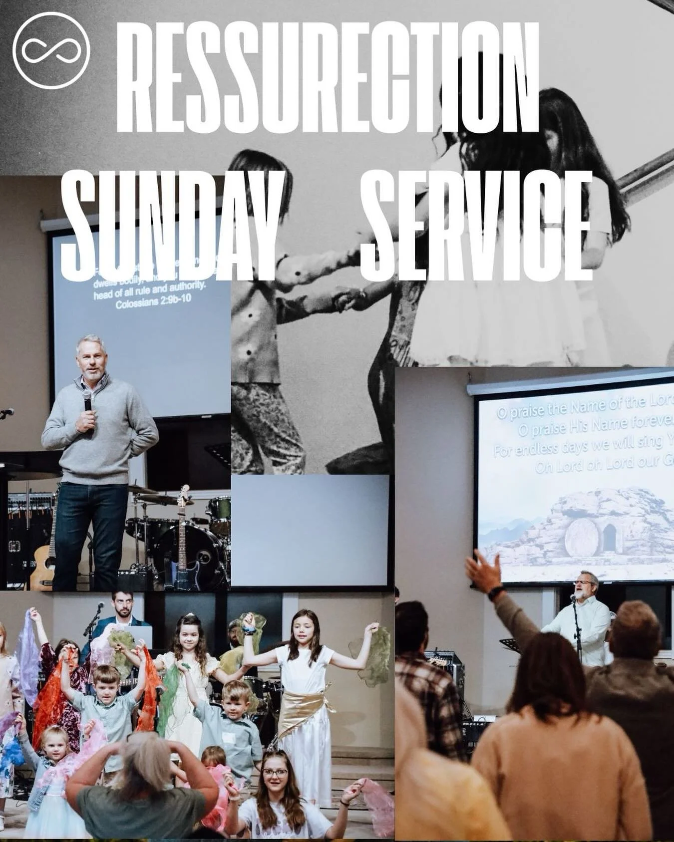Resurrection Sunday was full of life.
Joy, worship, kids celebrating, hands lifted, and hearts awakened.

Jesus was lifted high, and His presence was felt in a real and powerful way.
This is what it looks like when a community comes alive in Him.