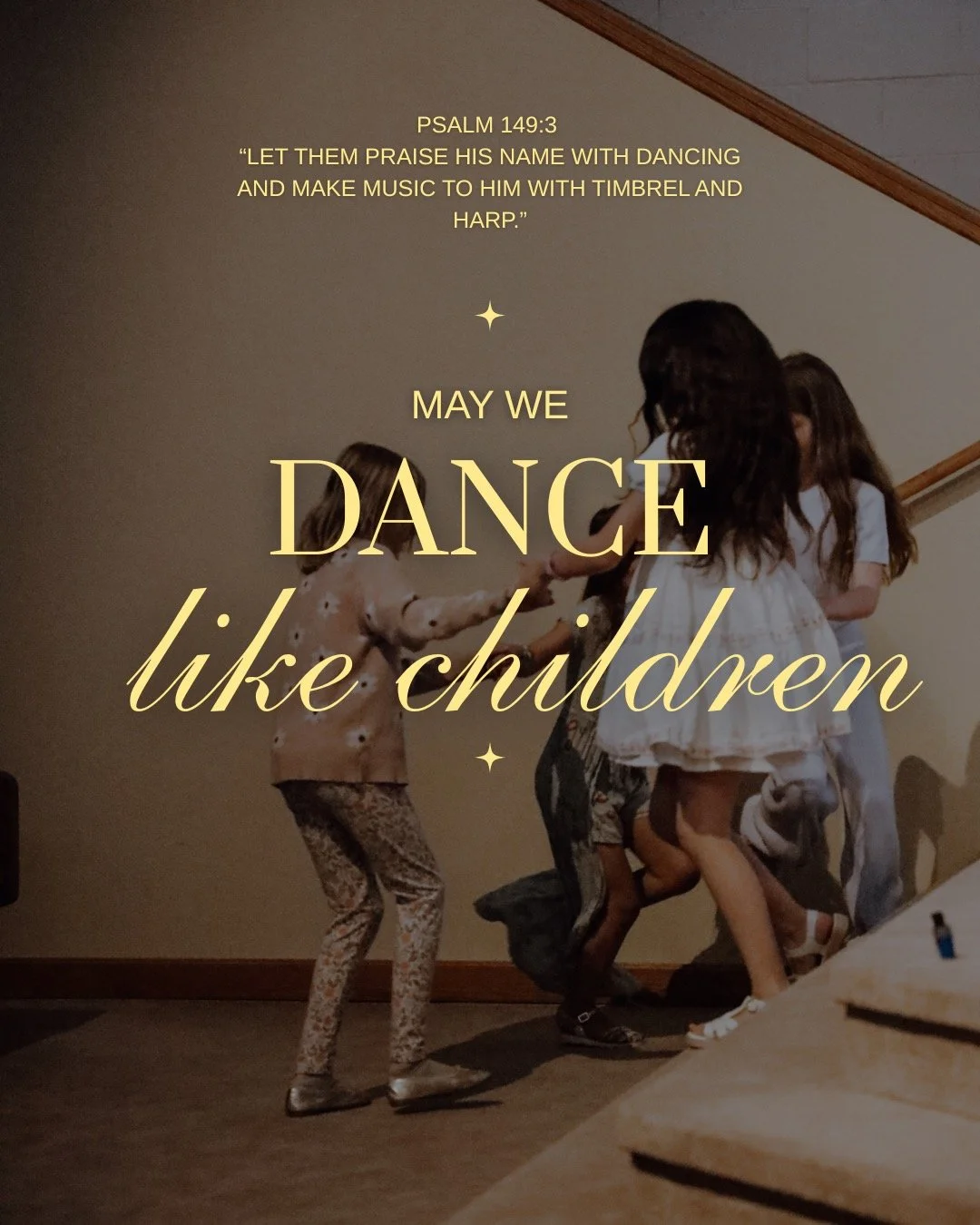 May we praise with the freedom of children, the joy of the redeemed, and the wonder of hearts fully alive in Him. There is a kind of worship that isn&rsquo;t polished, calculated, or restrained. It simply delights in the presence of God. Today, may w