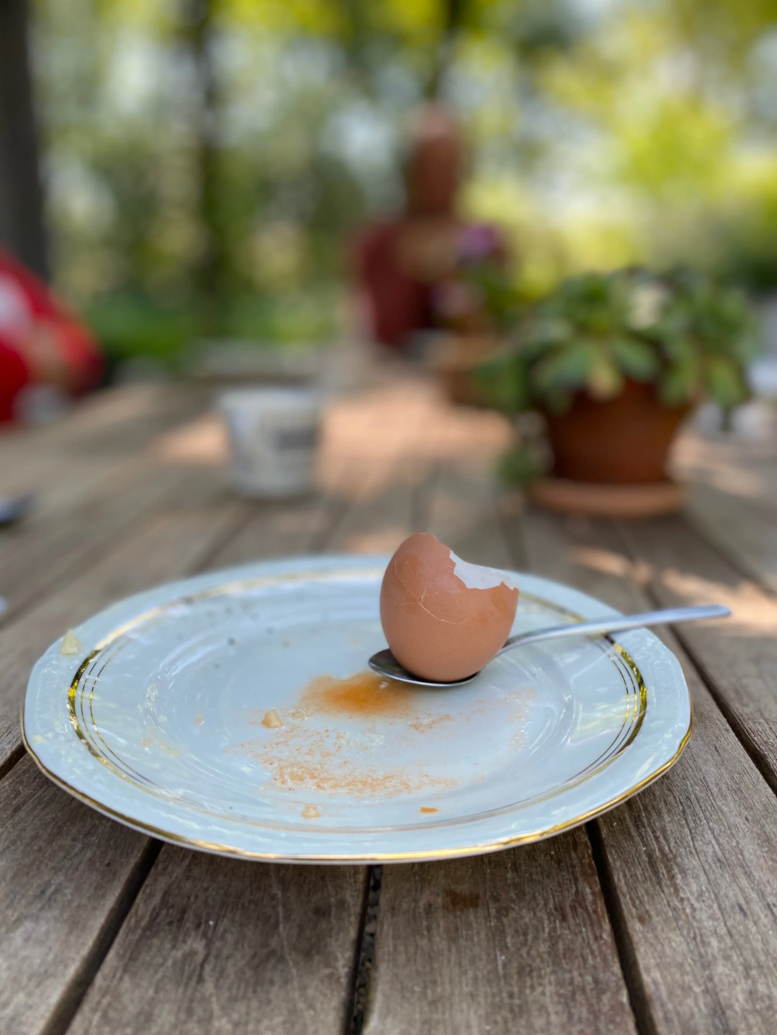 What&rsquo;s the best thing for you about retreats? 
For me it&rsquo;s slowing down and noticing ordinary things as if they were tiny art installations.
This one is called &lsquo;balance&rsquo;.