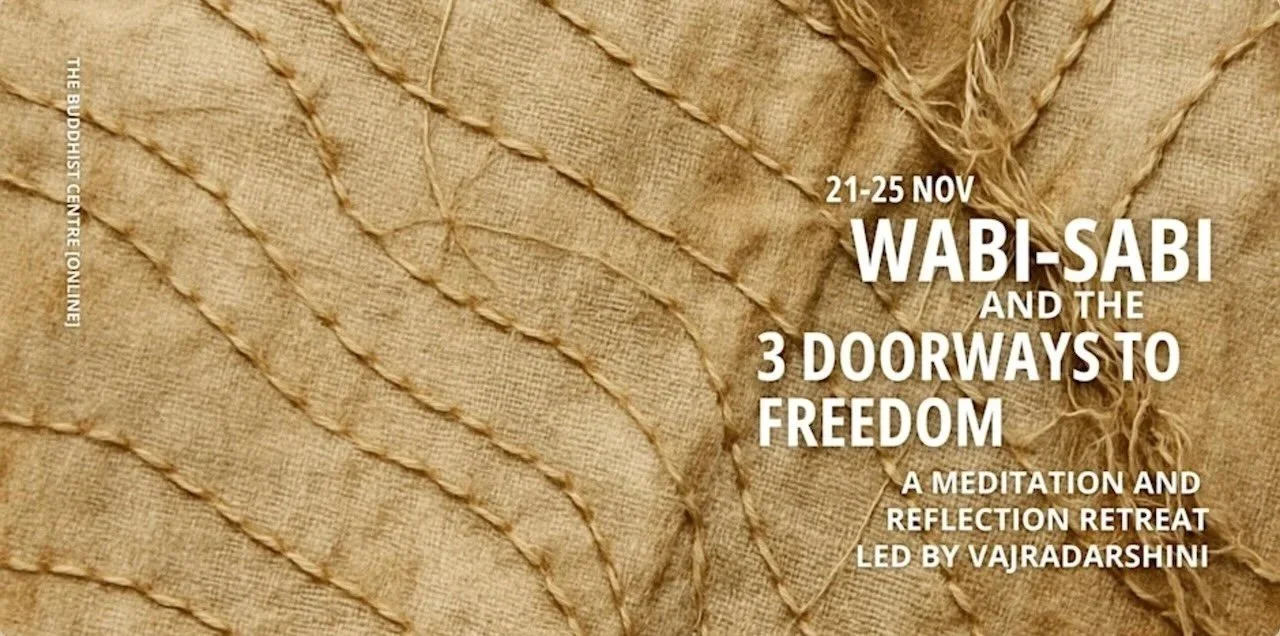 Wabi-sabi and the 3 doorways to freedom