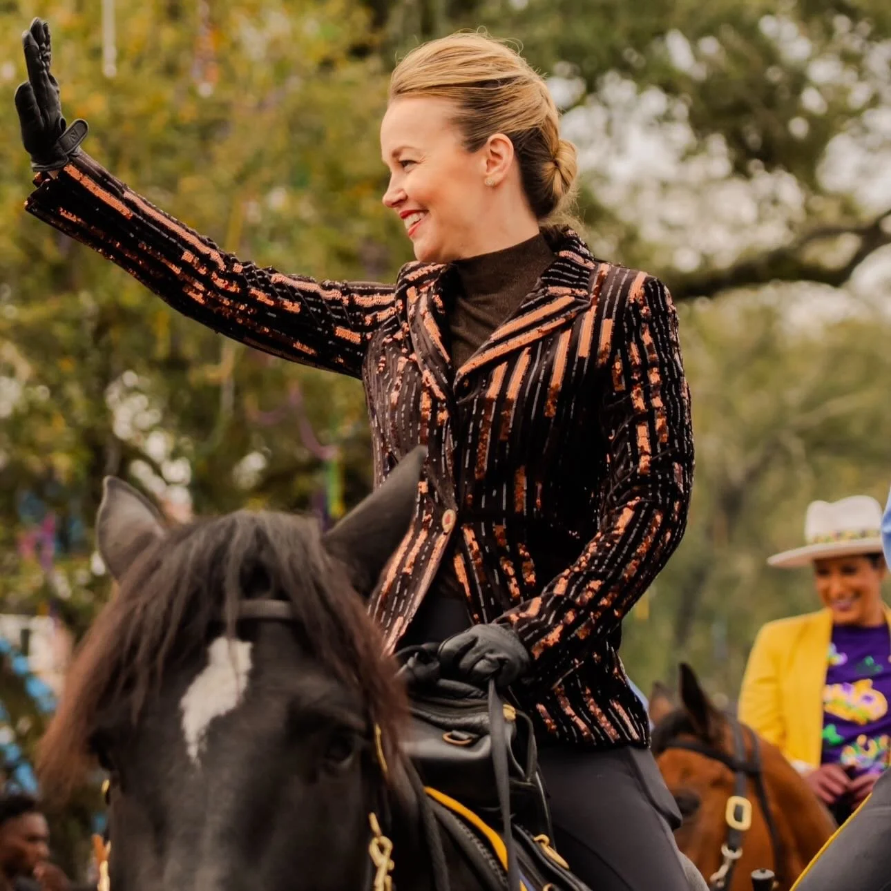 Unforgettable day!!! Happy Mardi Gras! 💜💚💛