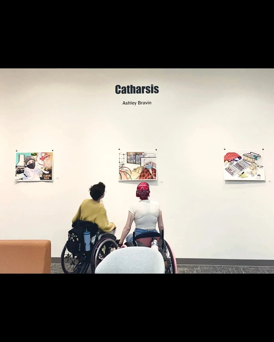 I&rsquo;ve gotten the chance to get some more photos from my talk with Ted Meyer (@tedmeyerart) and solo show opening of, &ldquo;Catharsis,&rdquo; at Keck School of Medicine at USC (@keckmedicineusc) as a part of the HEAL (@ksom.heal) project, and ev
