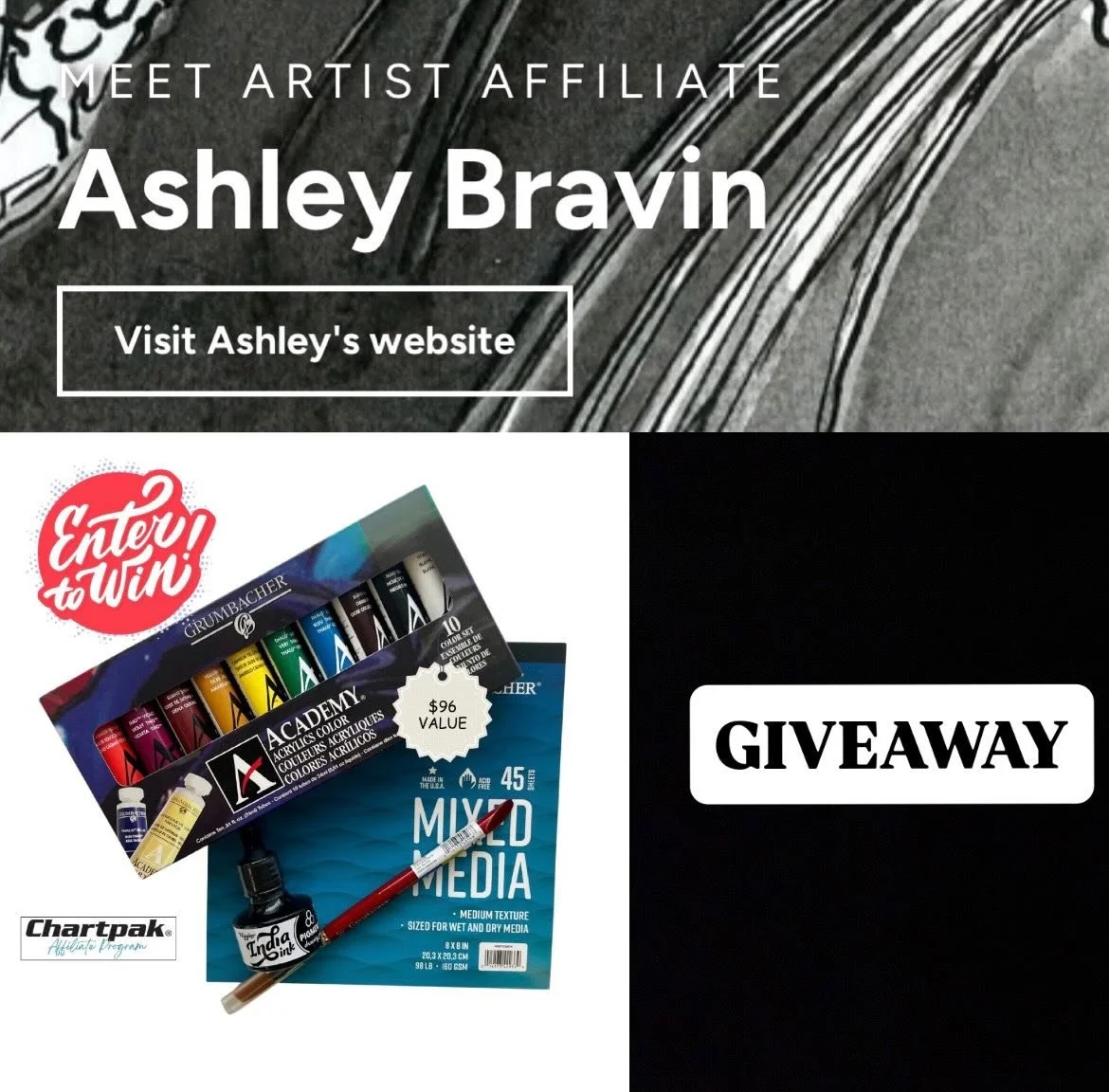 Hello, friends! As many of you know, I&rsquo;ve been collaborating with Chartpak over the past couple of years, and working with several of their brands (Higgins, Koh-I-Noor, Grumbacher), and I&rsquo;m excited to announce two things: 

1) They just l