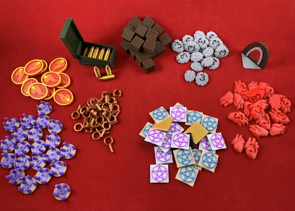arkham horror the card game tokens Horror:The Mystic Charge Their unique designs are inspired by the HP Lovecraft universe in an art deco style that fits the Arkham Horror Realistic Resource Upgrade for Arkham
