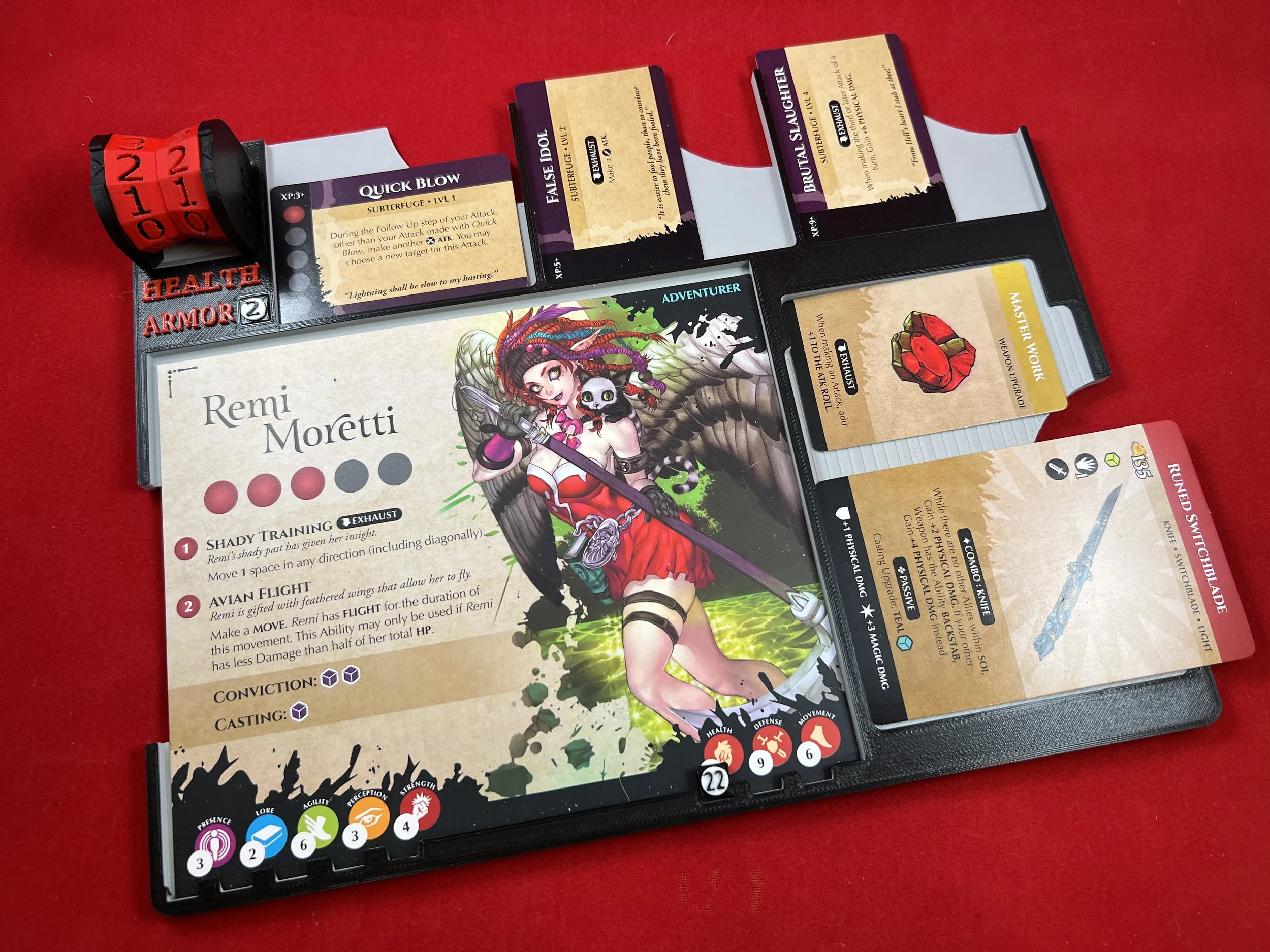 Middara™ compatible Player Dashboards, Sideboards, Card Rack ...