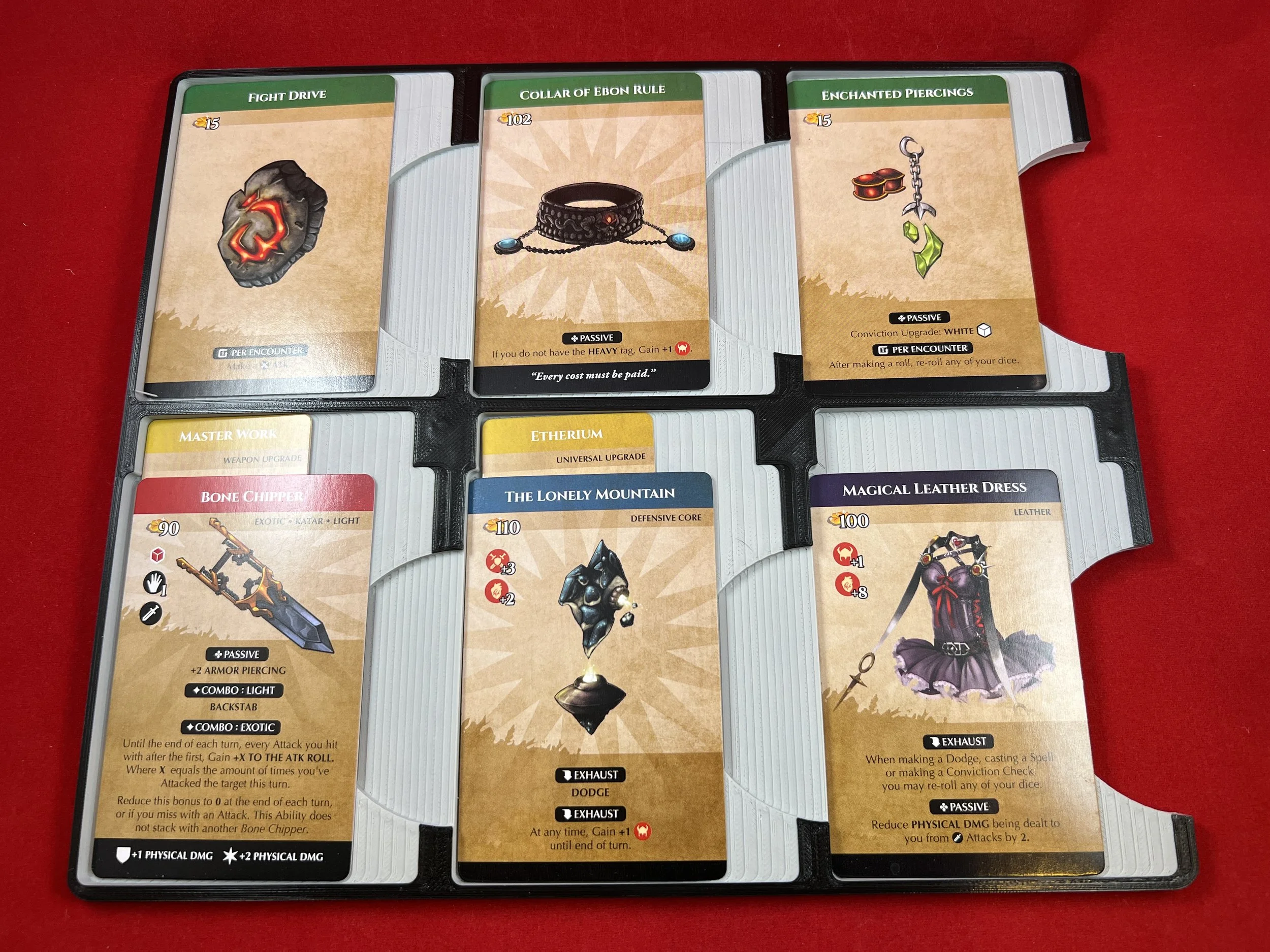 Middara™ compatible Player Dashboards, Sideboards, Card Rack ...
