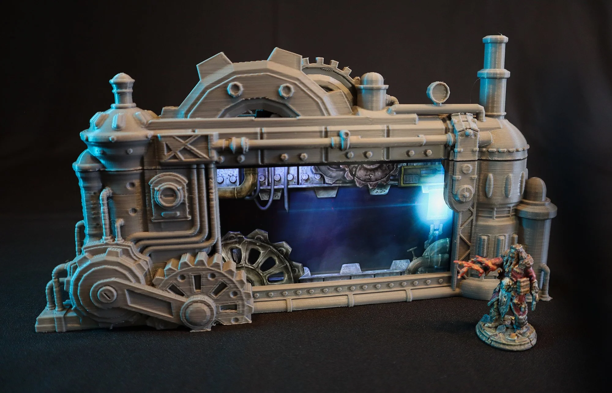 Steam and Gears - Animated Tabletop Scenery - Phone Powered