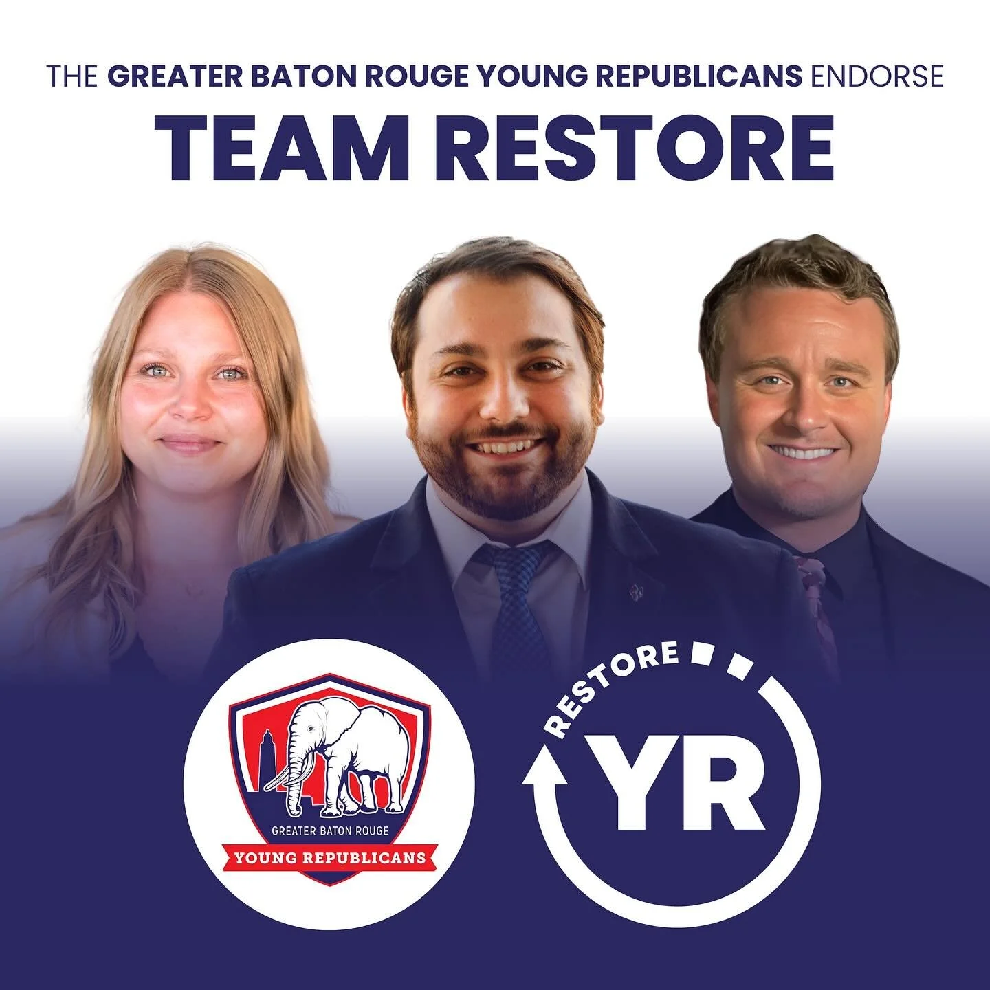We are proud to endorse @restoreyr to lead the YRNF!  Restore has the experience and plan to move the YRNF forward. Our best days are ahead of us! 🇺🇸 | #youngrepublicans #yr #RestoreYR #GOP #republican #republicanparty