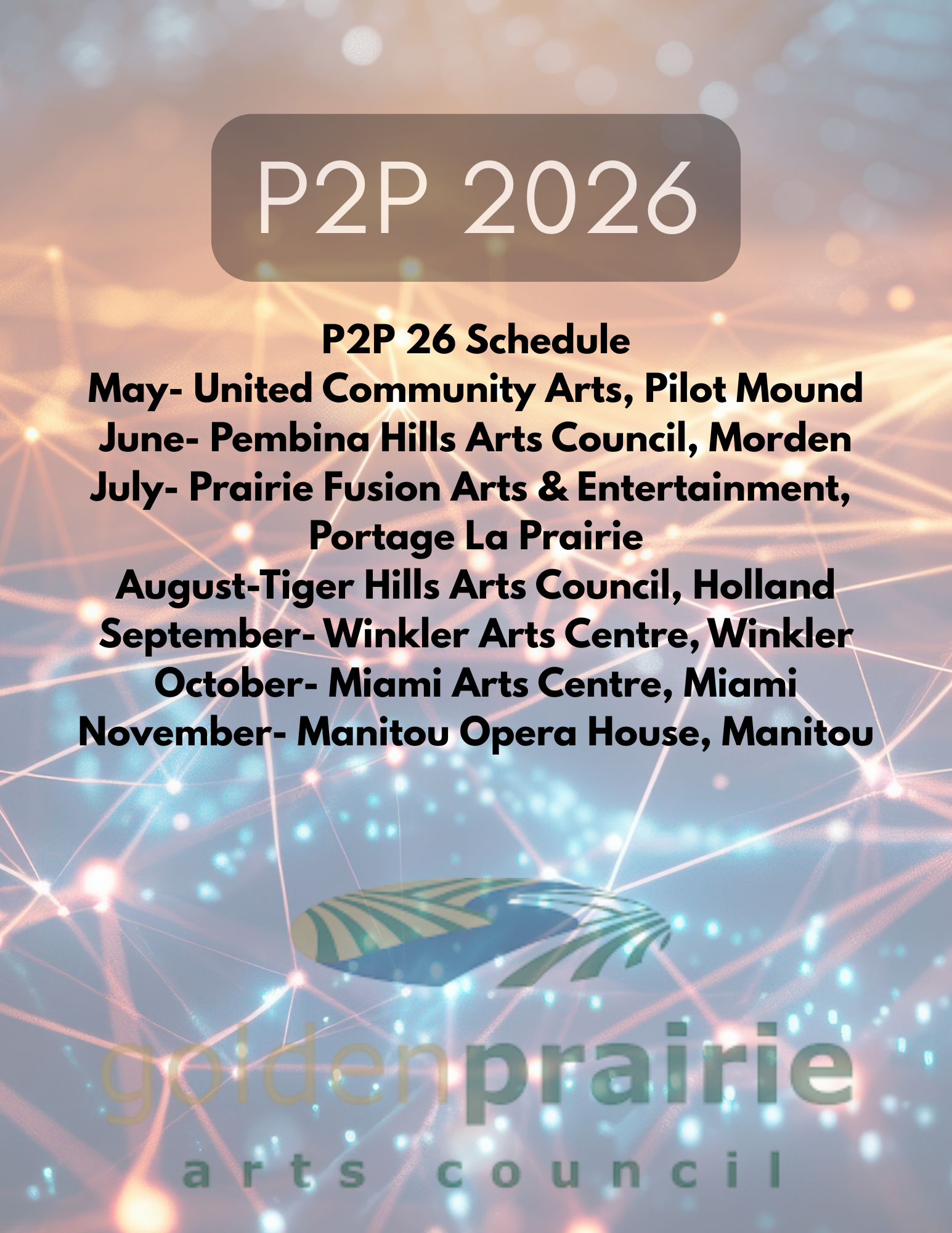 P2P 26 Official Reception