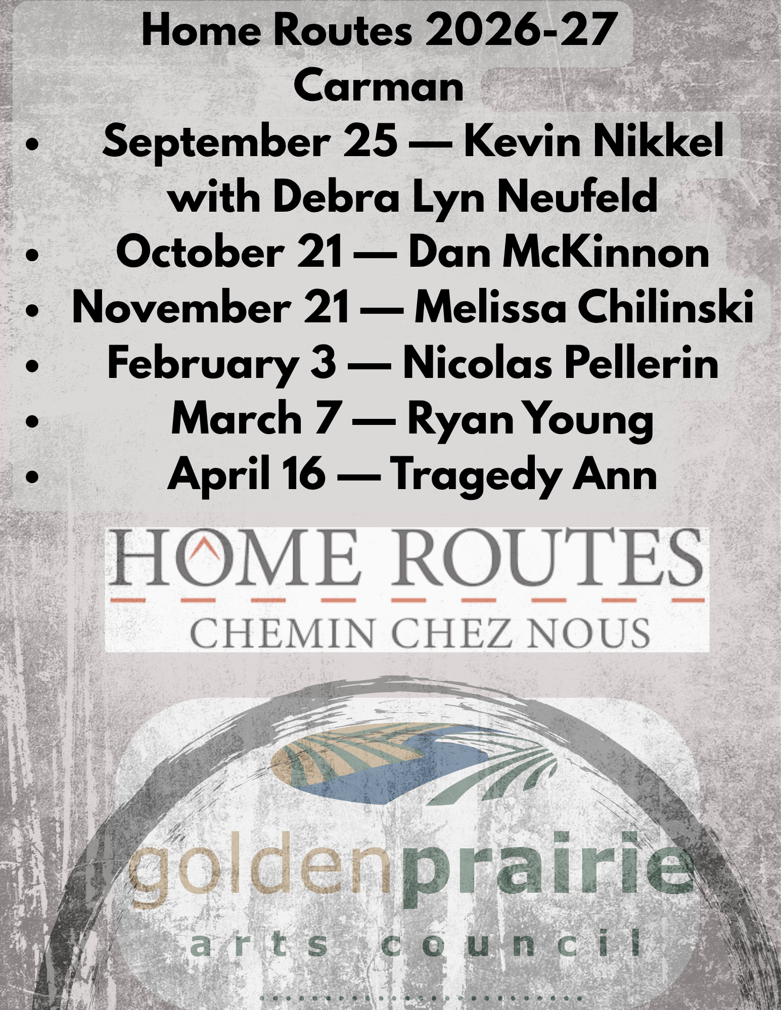 Home Routes- Melissa Chilinski