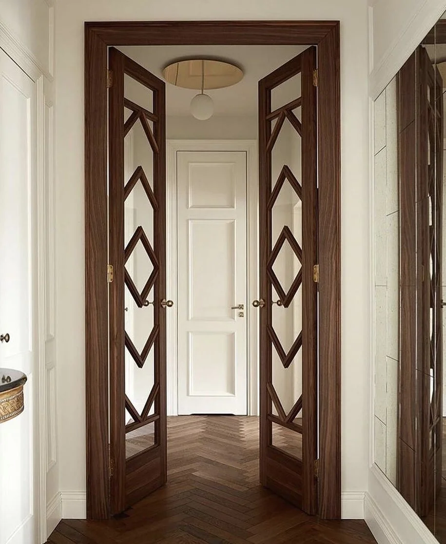 we are BIG advocates for custom door details to make a space feel extra special 😍💫 
&bull;
&bull;
&bull;
&bull;
&bull;
&bull;
#Newyorkdesigner #interiordesign #textiledesign #residentialdesign #bedroomdesign #kitchendesign #bathroomdesign #interior