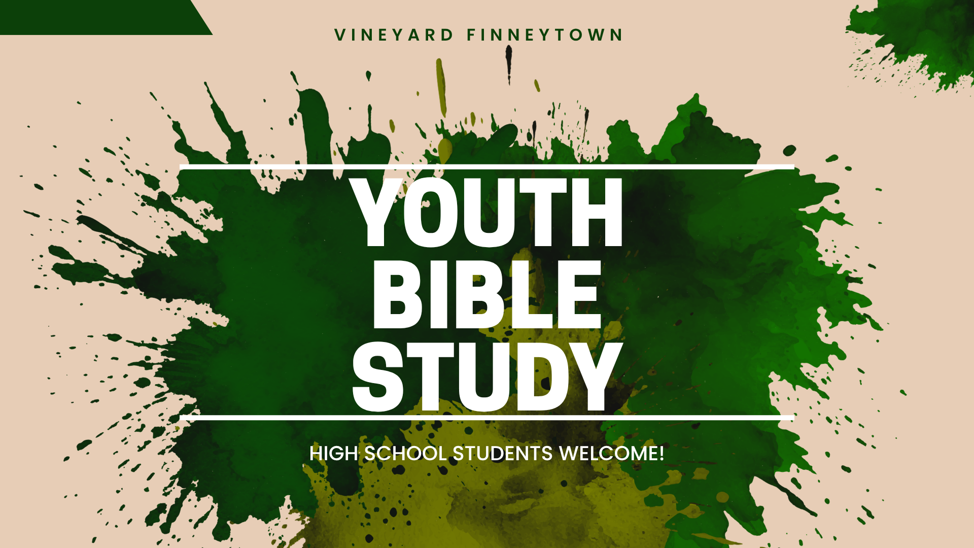 Youth Bible Study