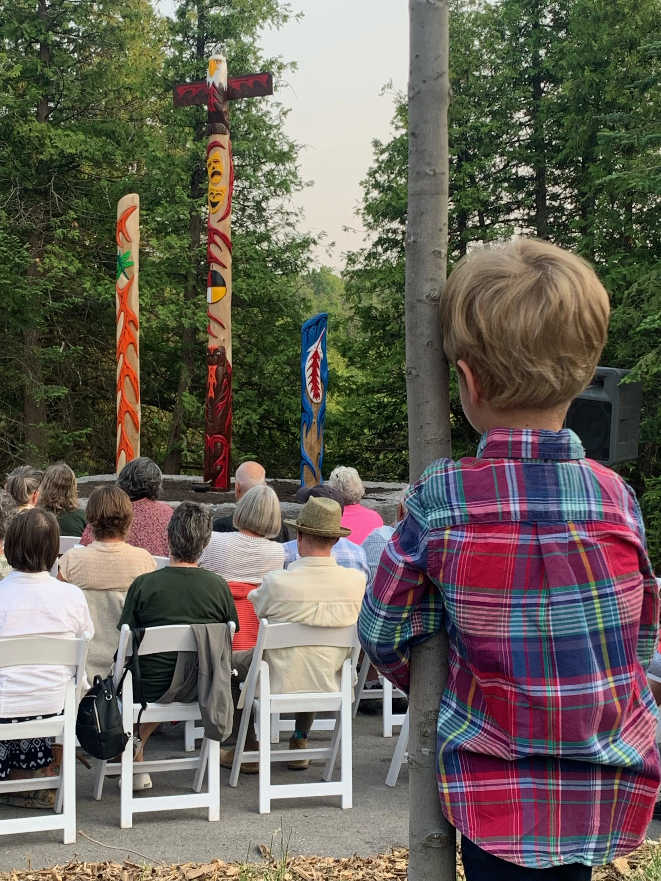 Max at Story Pole Ceremony.JPG