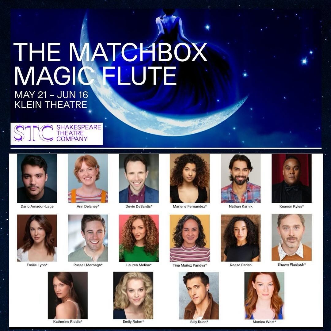 Excited to be joining this incredible cast and creative team and to be back at @shakespeareindc. Mozart has long been my favorite composer and I&rsquo;m enjoying every minute of learning this score. 🪈 🎶 🐦 

&mdash;-

In her acclaimed signature sty
