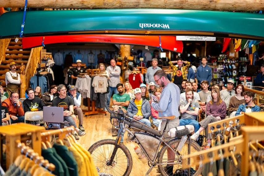 Huge thanks to everyone who showed up and helped make 2025 what it was.

Bikepacking speaker nights, a community overnighter, Thirsty Thursday all year long, supporting the Impossible Route (Ozarks edition), bringing Ride Your Damn Bike Festival to F