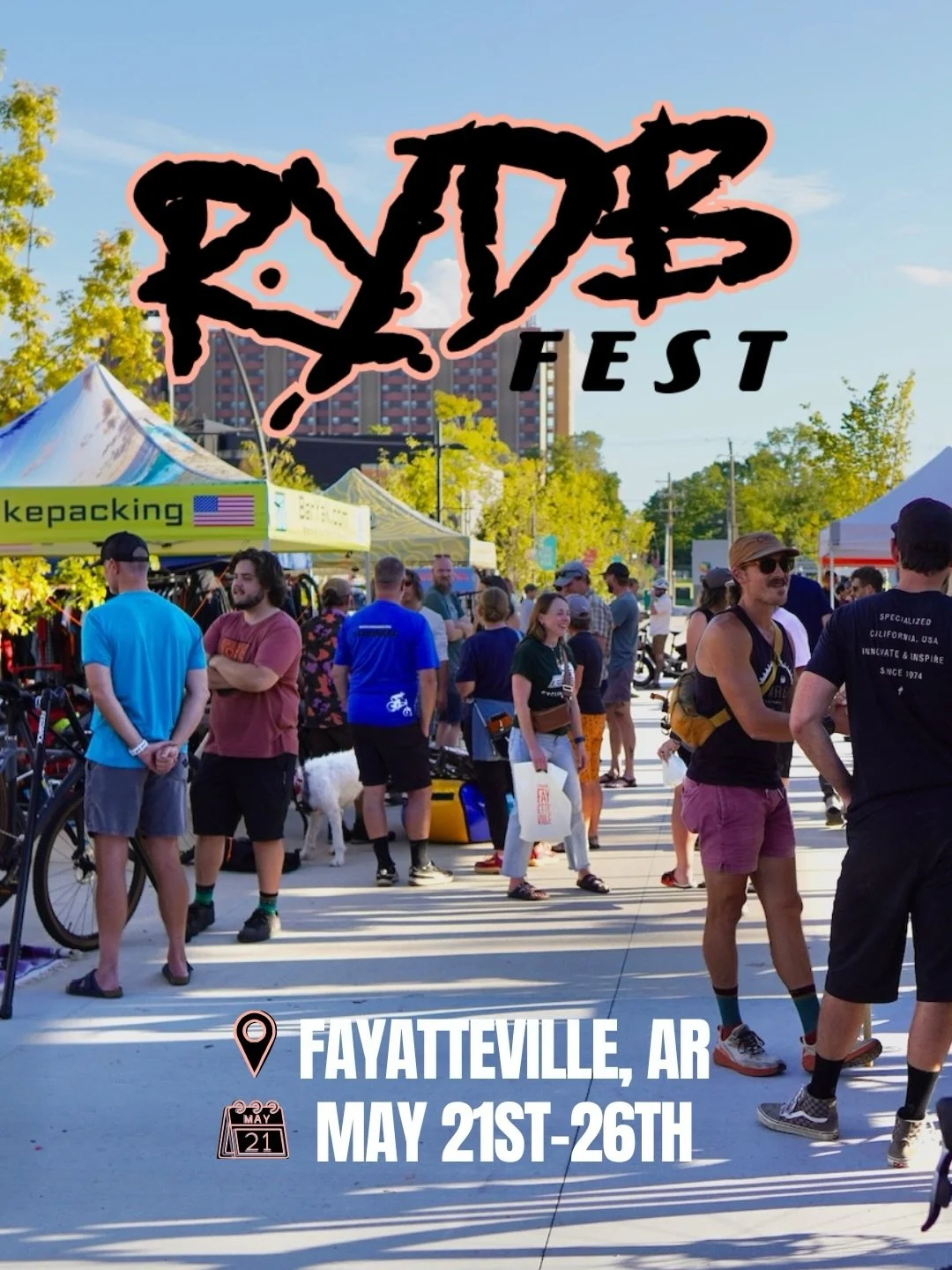 RYDB Fest is one month away and the excitement here in downtown Fayetteville is really starting to boil 🔥

📍Alongside our friends @fayettevillear , we&rsquo;ve got an incredibly fun week lined up to celebrate cycling, community, and craft here in t
